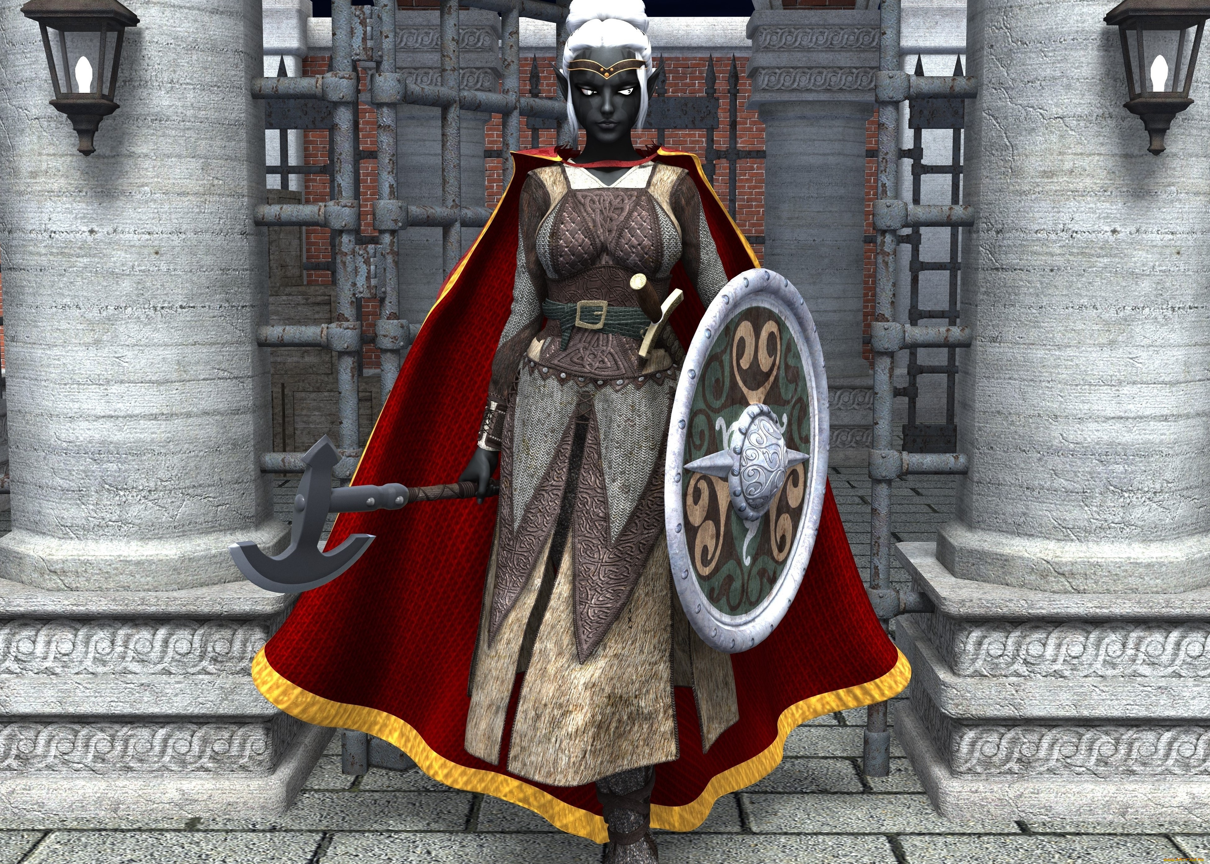 3д, графика, существа, , creatures, халк, оружие, фон, взгляд