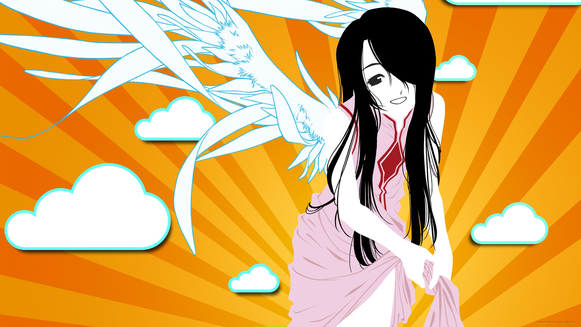 ah, , my, goddess, аниме, девушка, взгляд, фон