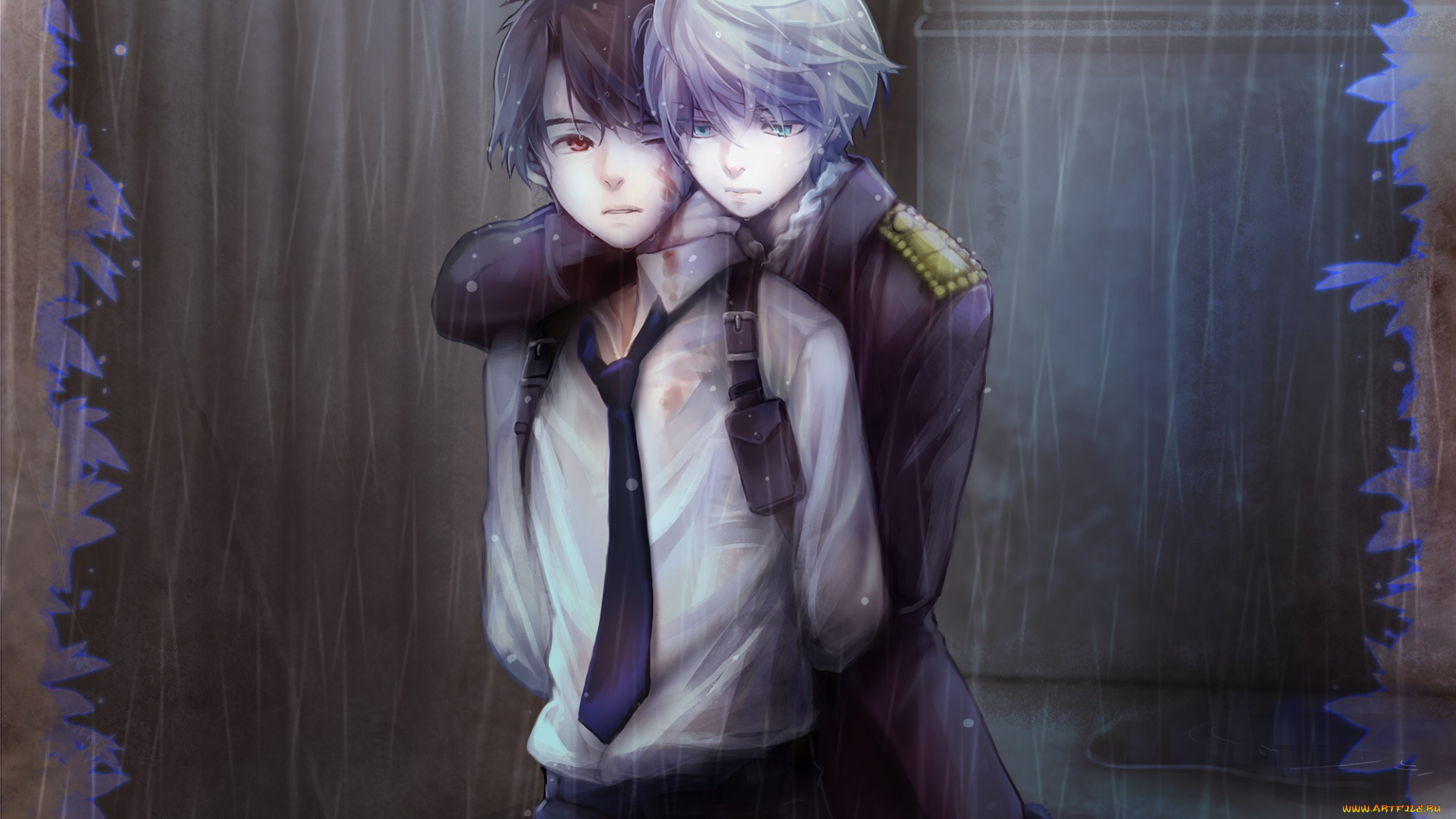 аниме, aldnoah, zero, парни