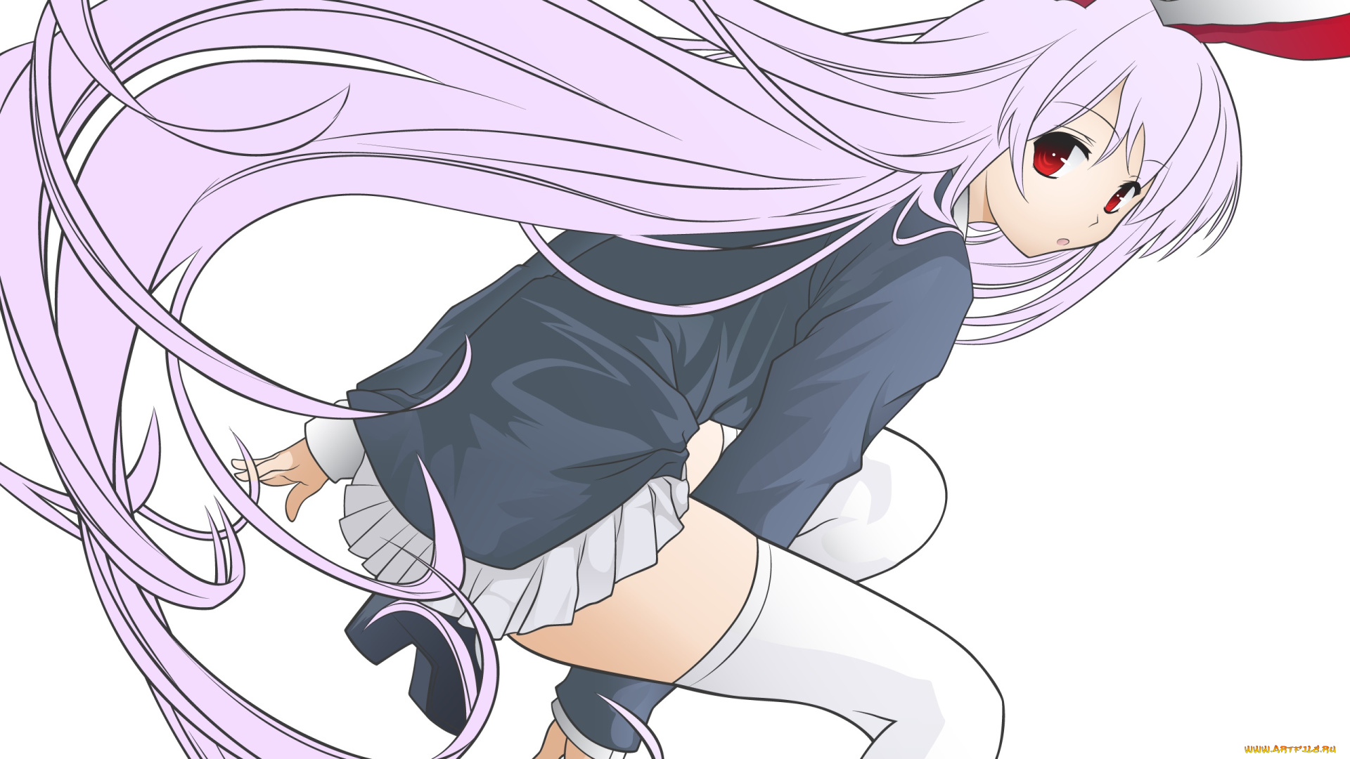 аниме, touhou, фон, взгляд, девушка