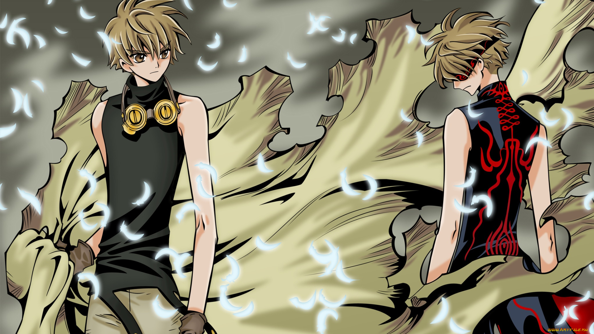 аниме, tsubasa, reservoir, chronicles, персонажи