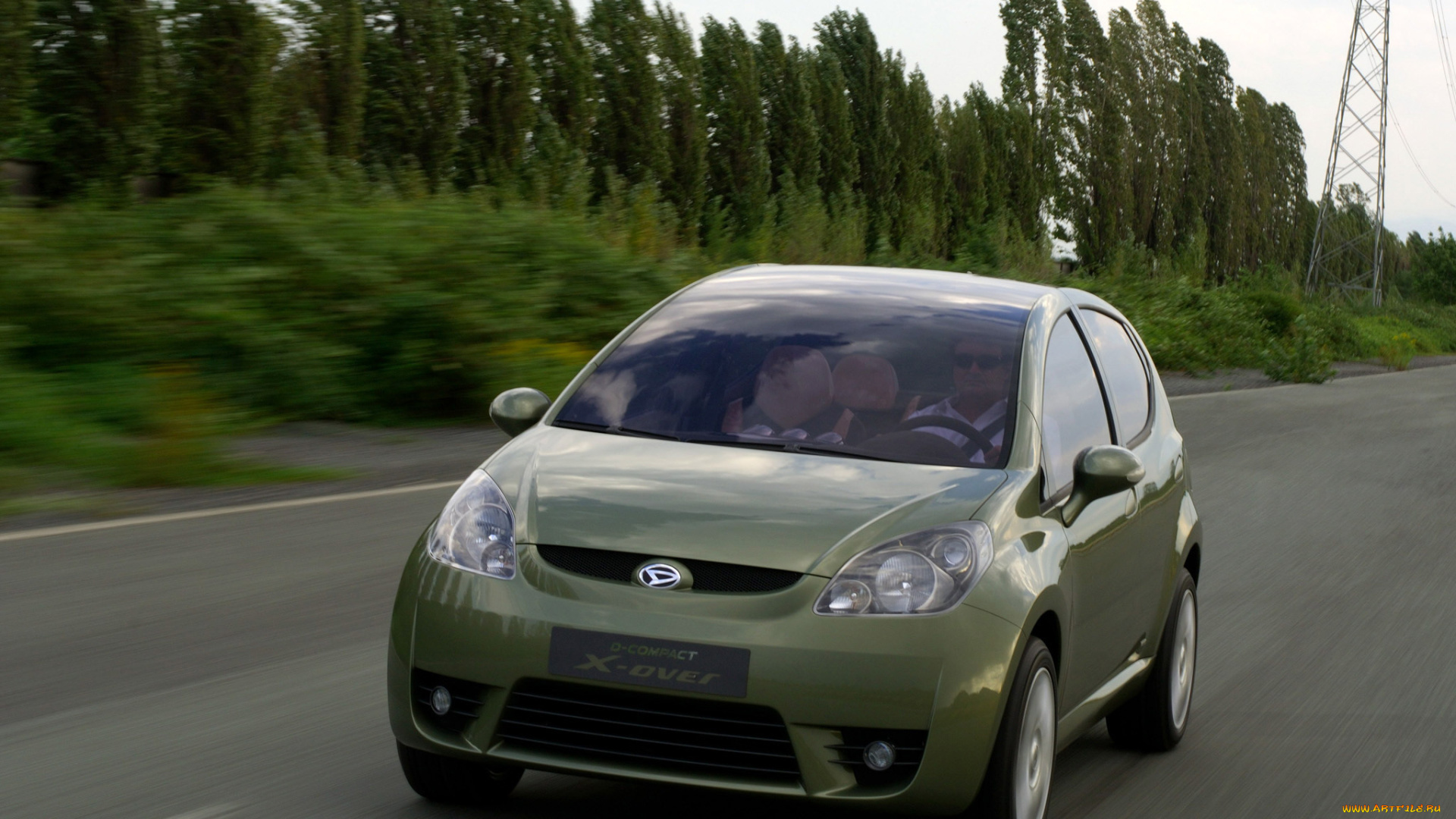 daihatsu, d-compact, x-over, concept, 2006, автомобили, daihatsu, x-over, d-compact, concept, 2006