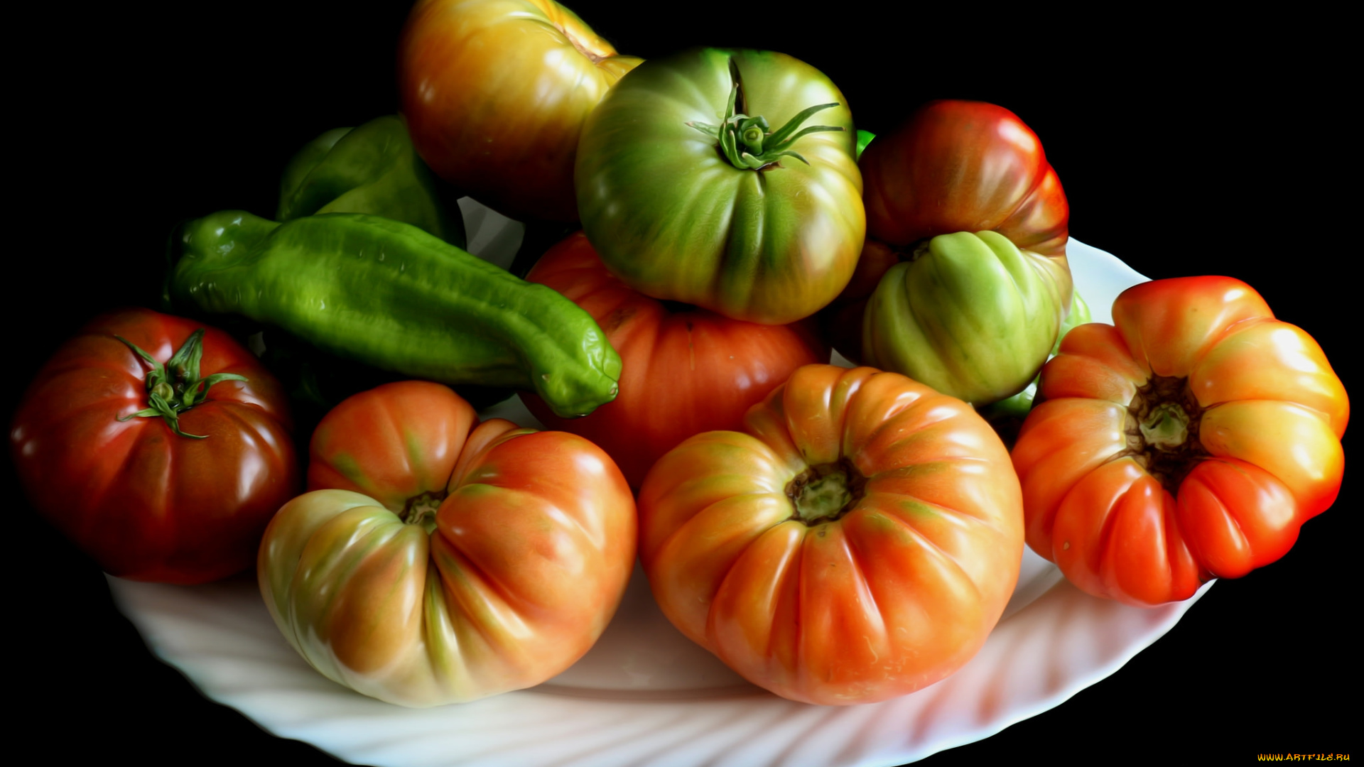 еда, помидоры, томаты