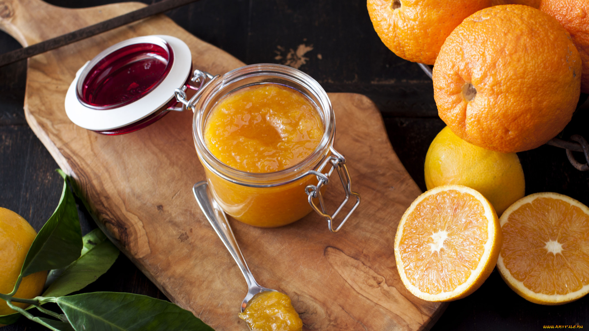 еда, разное, апельсины, мед