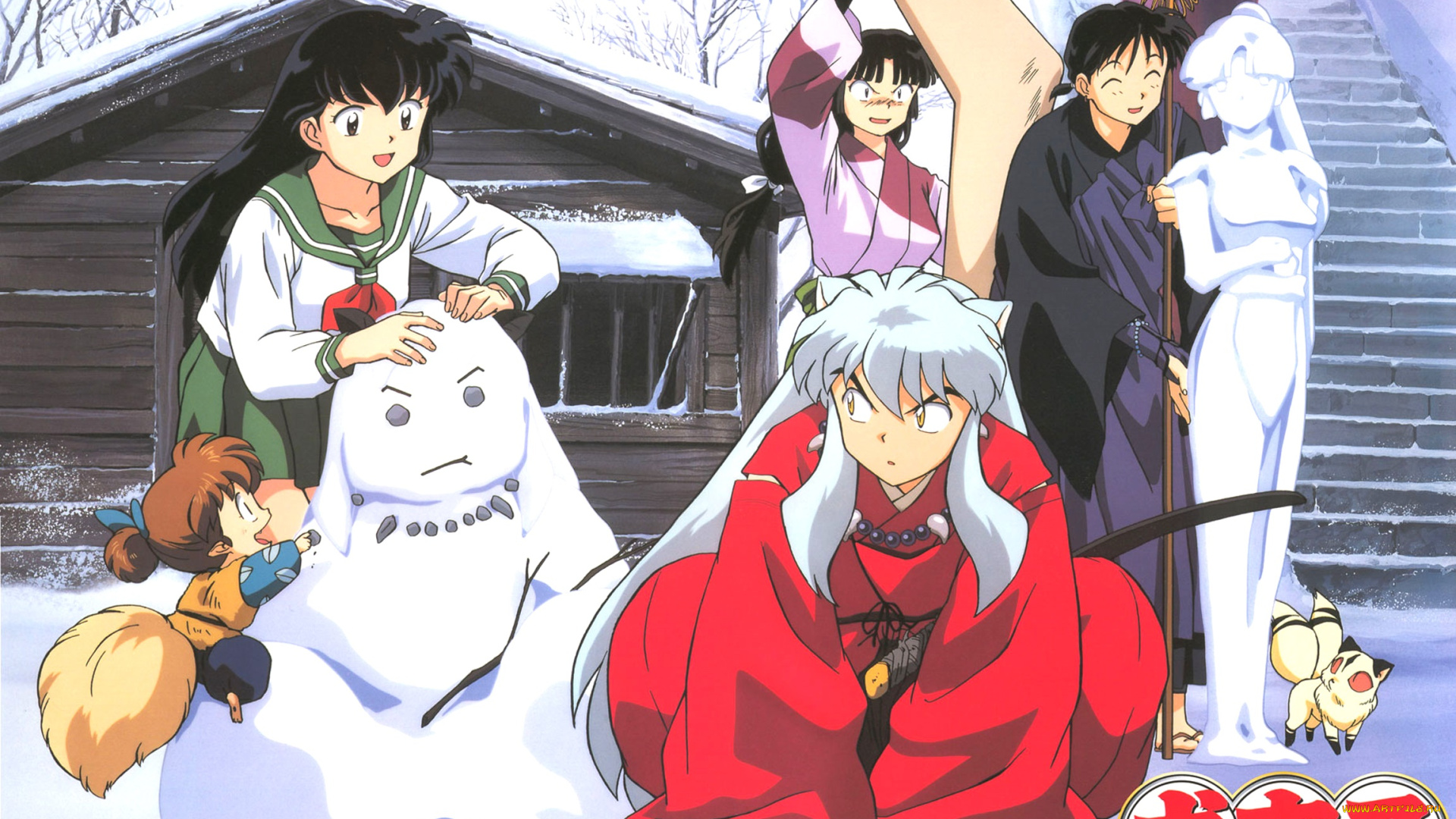 inuyasha, аниме, персонажи