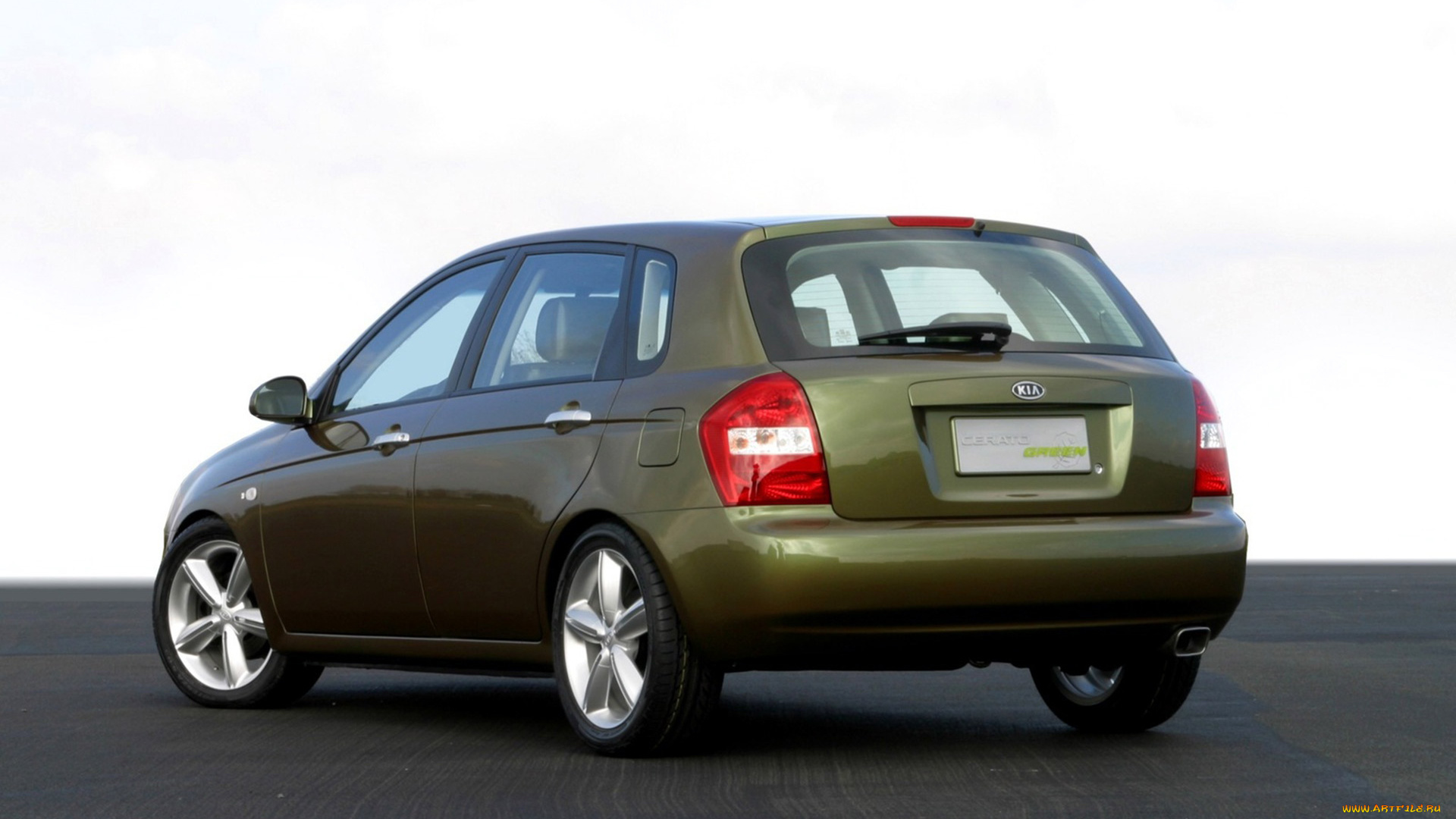 kia, cerato, green, concept, 2004, автомобили, kia, 2004, green, cerato, concept