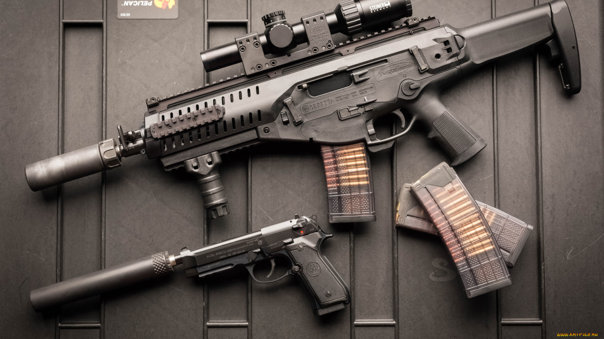 оружие, автоматы, ствол