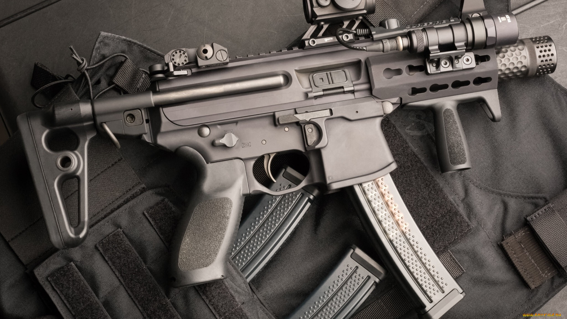 оружие, автоматы, ствол