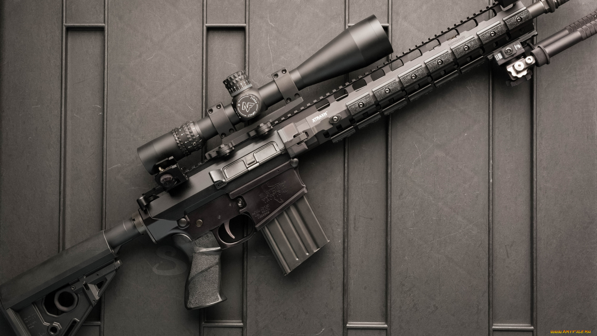 оружие, снайперская, винтовка, ствол