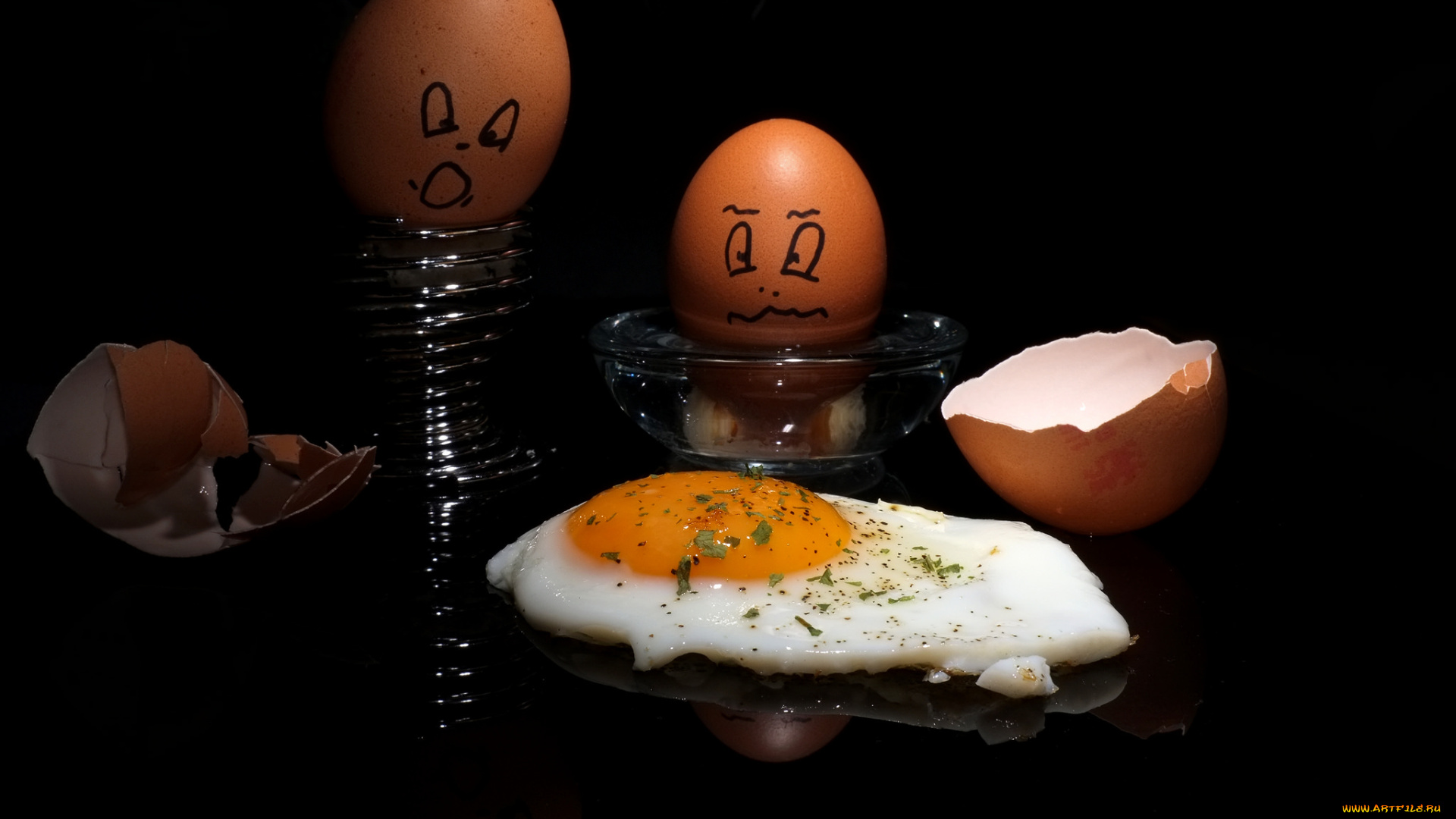 юмор, и, приколы, яичница