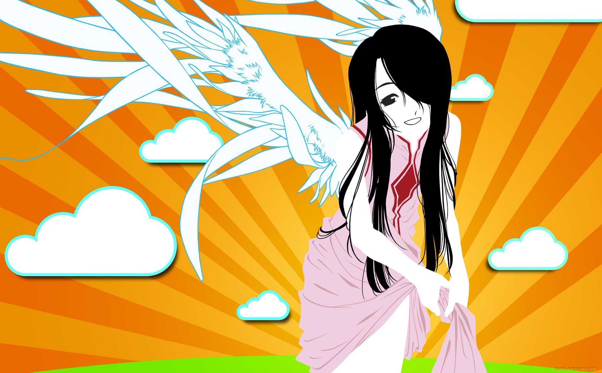 ah, , my, goddess, аниме, девушка, взгляд, фон