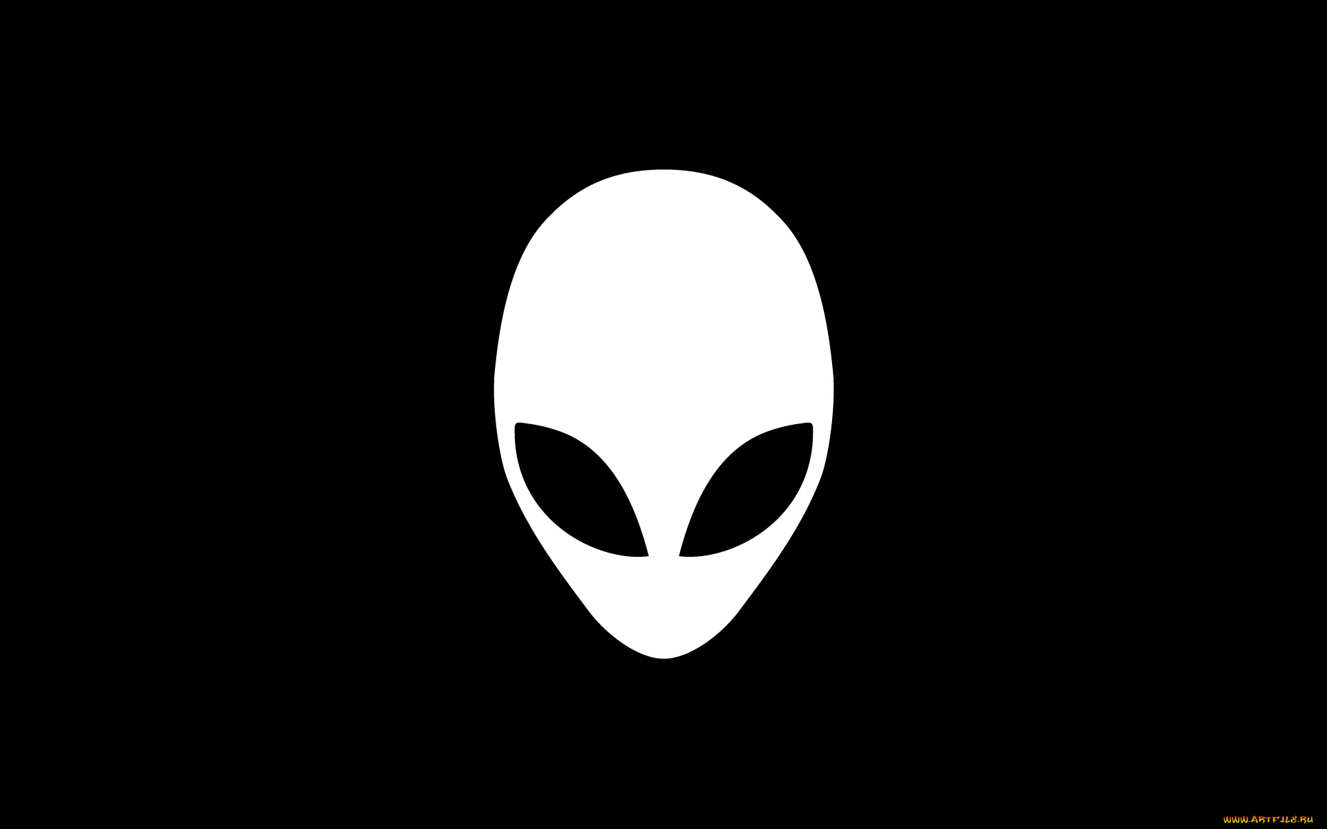 компьютеры, alienware, фон, логотип