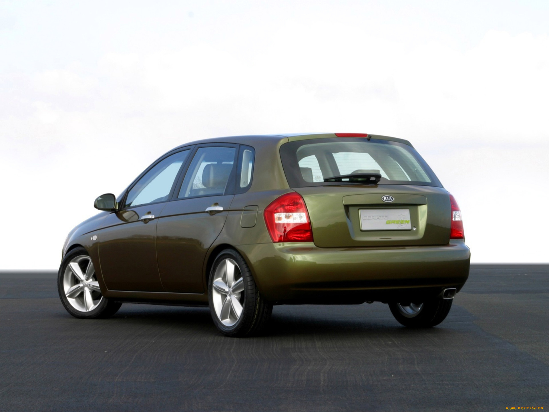 kia, cerato, green, concept, 2004, автомобили, kia, 2004, green, cerato, concept