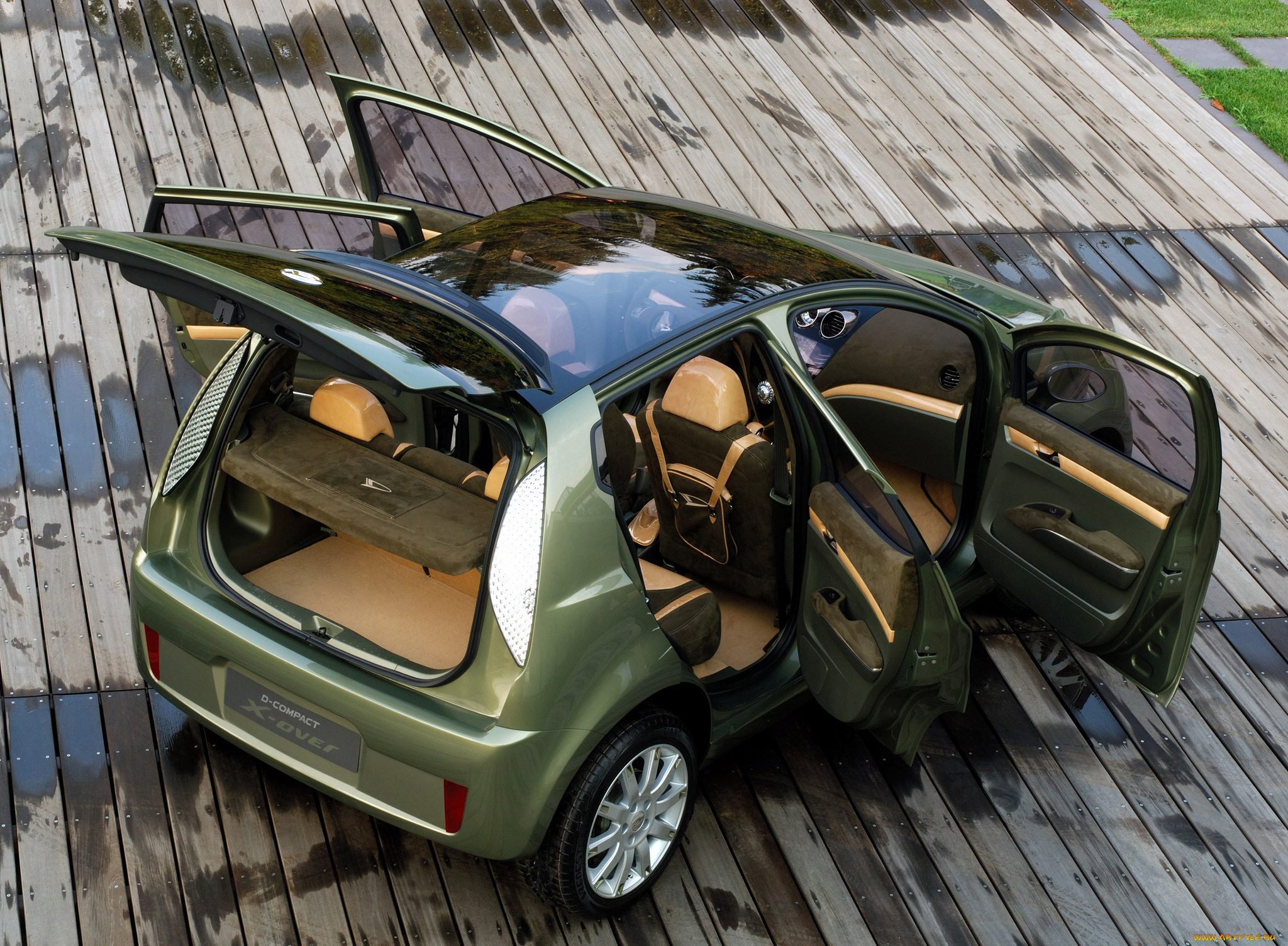 daihatsu, d-compact, x-over, concept, 2006, автомобили, daihatsu, x-over, d-compact, 2006, concept