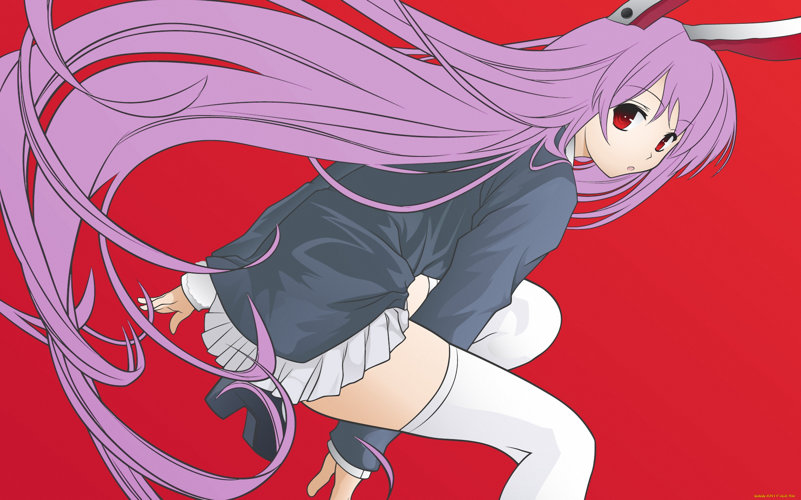 аниме, touhou, фон, взгляд, девушка