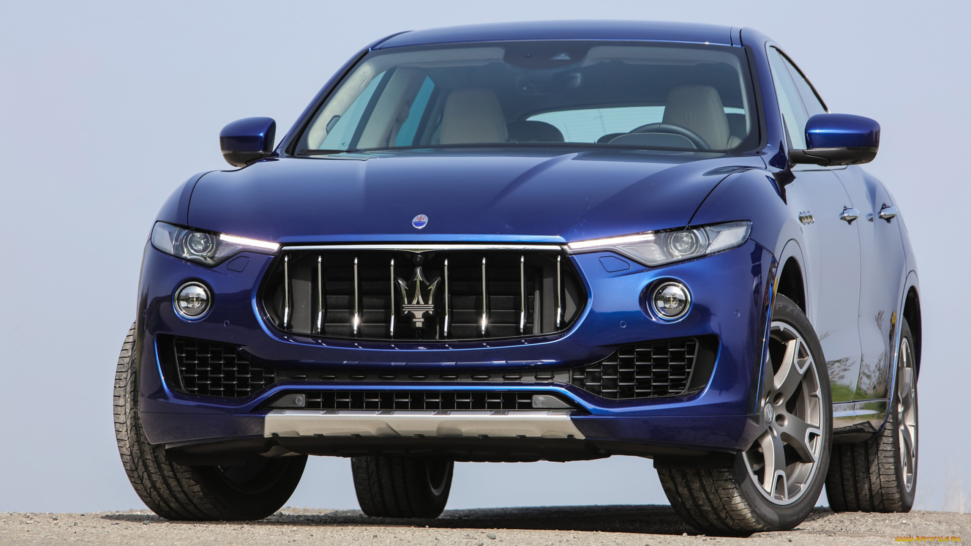 maserati, levante, 2017, автомобили, maserati, синий, 2017, levante