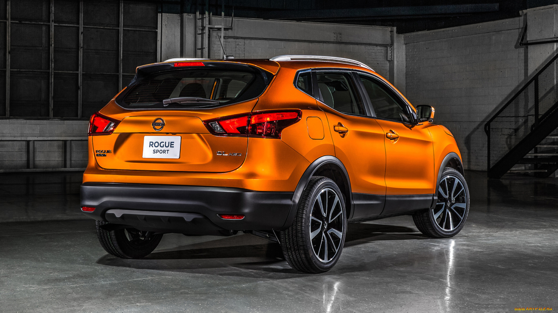 nissan, rogue, sport, 2017, автомобили, nissan, datsun, 2017, sport, rogue, оранжевый