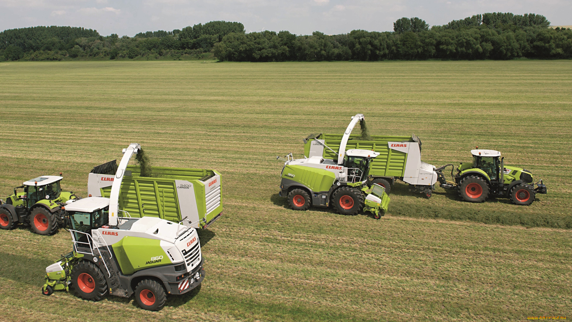 техника, комбайны, claas, axion