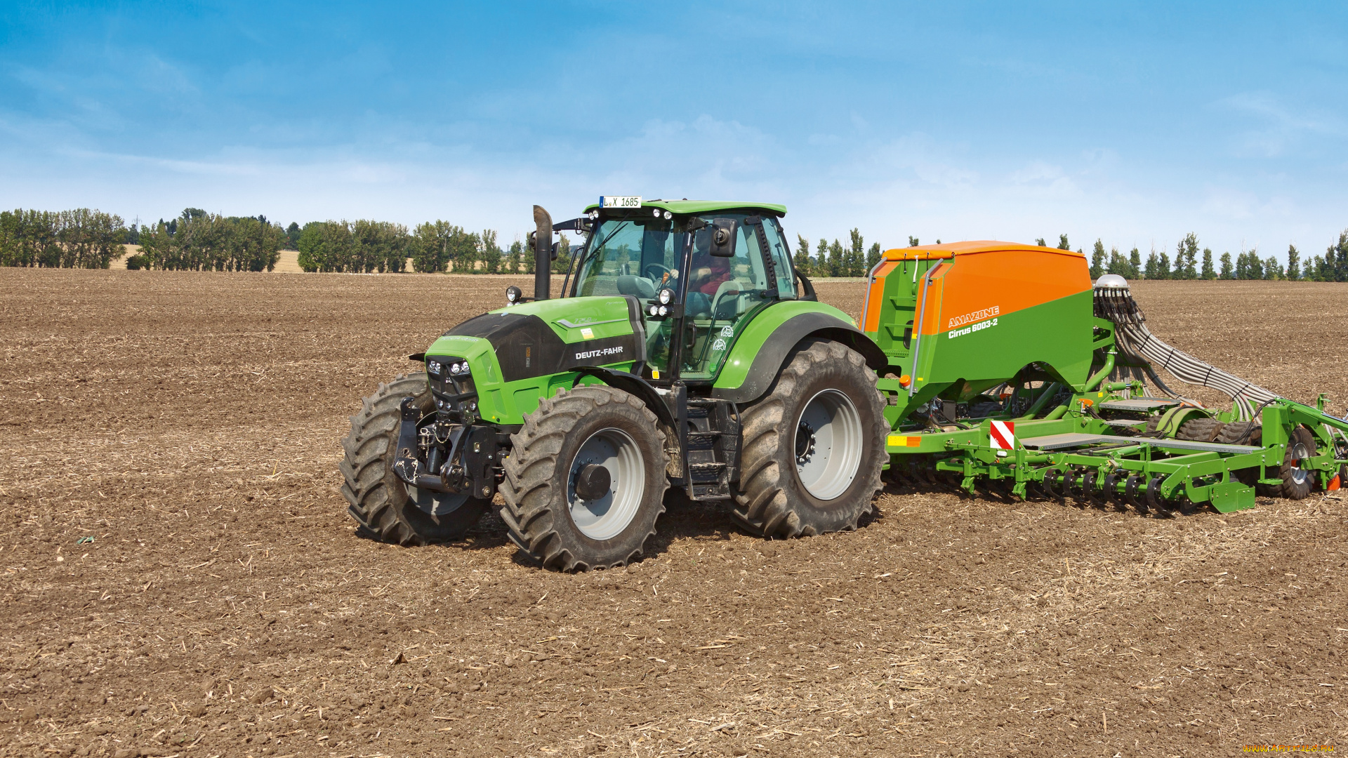 техника, тракторы, deutz-fahr