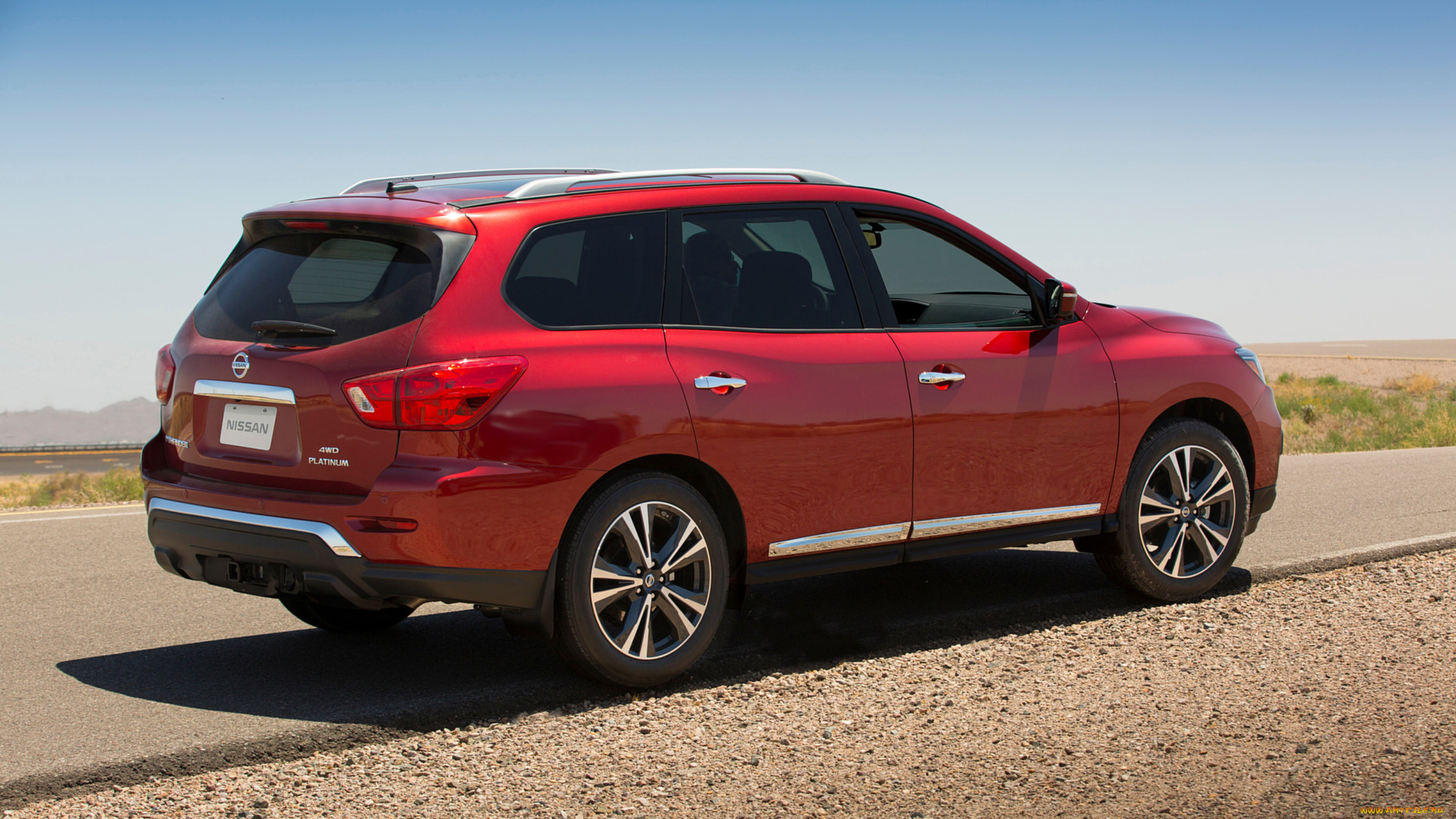 nissan, pathfinder, 2017, автомобили, nissan, datsun, 2017, pathfinder, красный