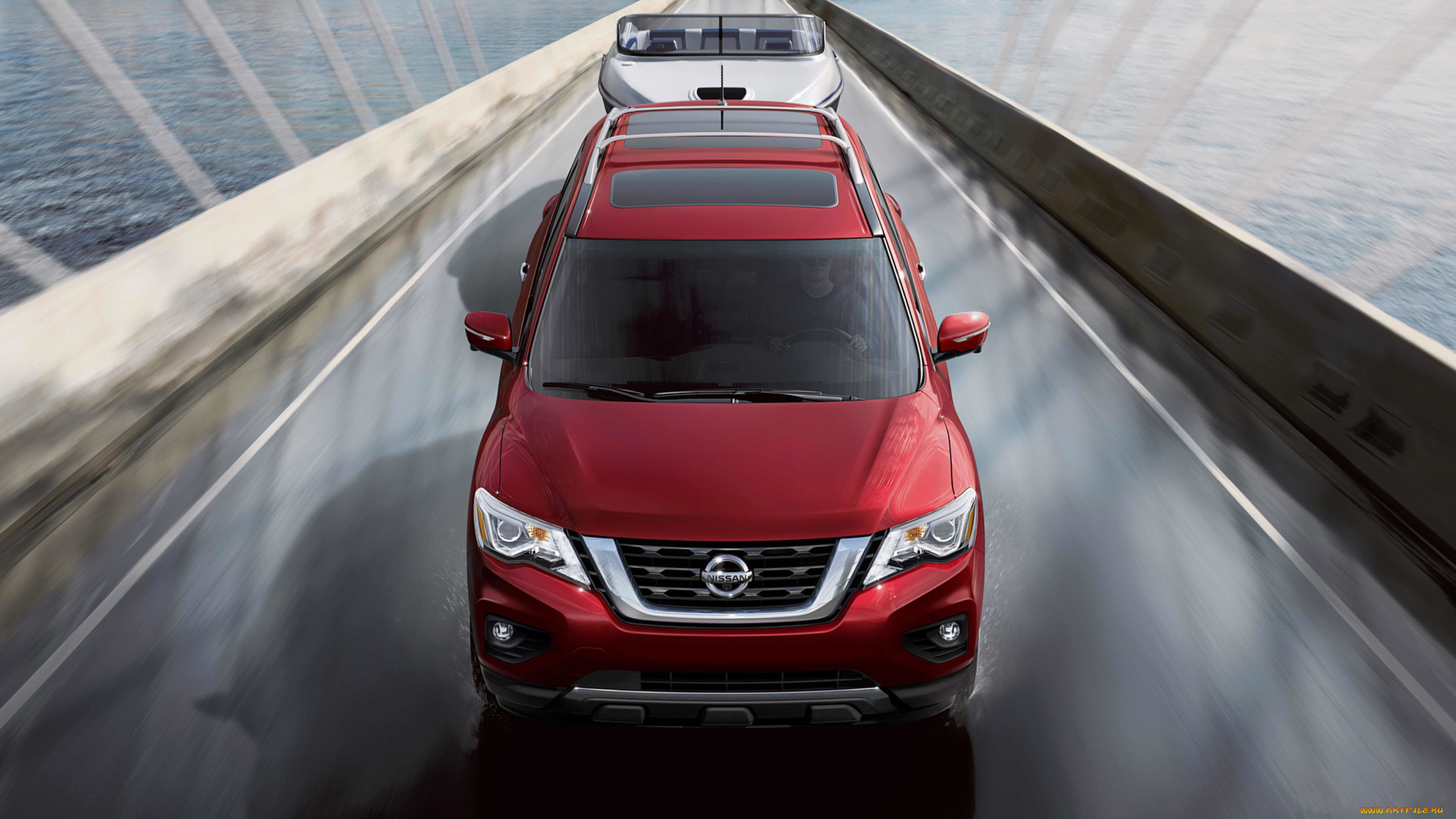 nissan, pathfinder, 2017, автомобили, nissan, datsun, красный, 2017, pathfinder