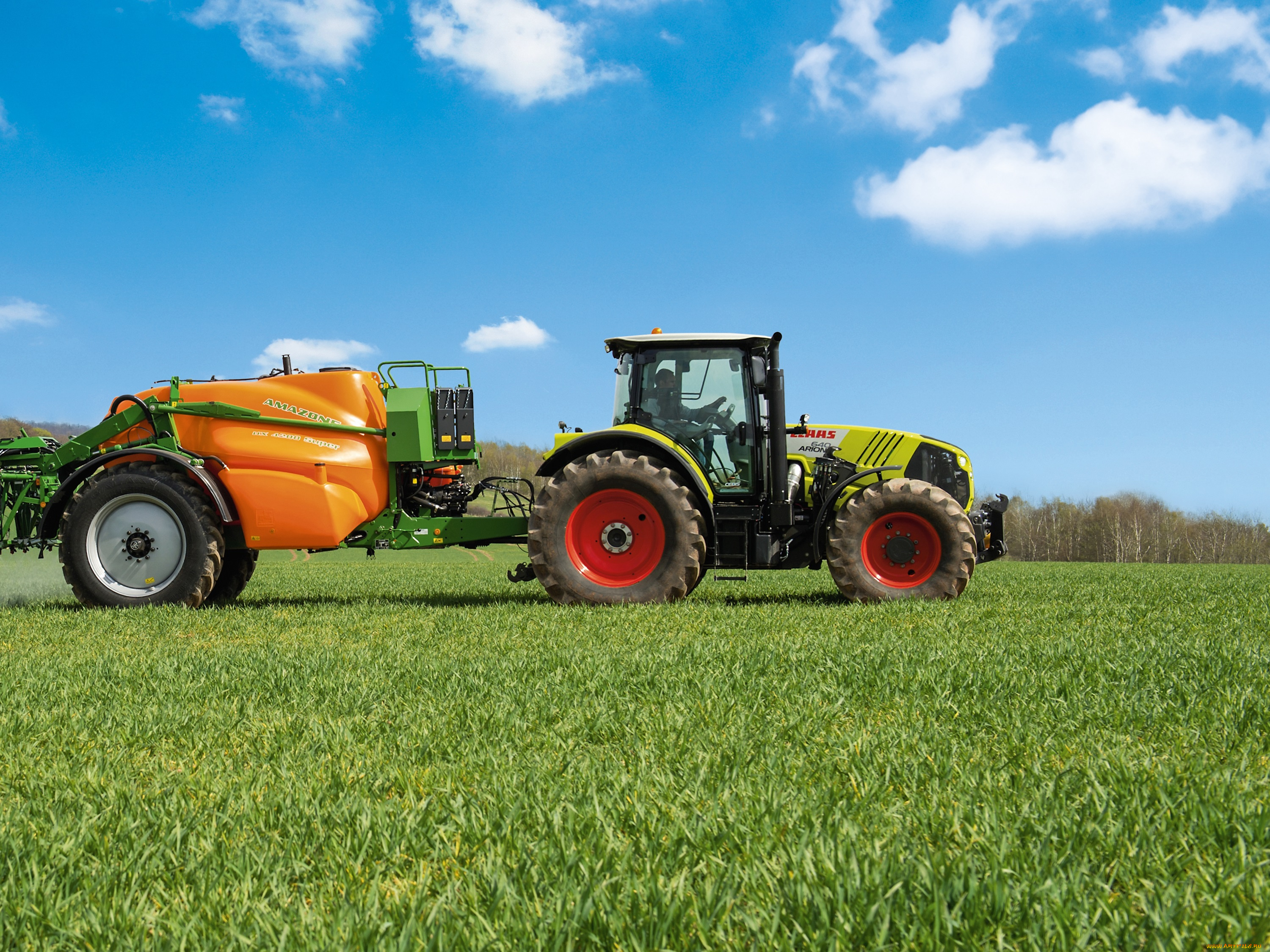 техника, тракторы, claas, axion