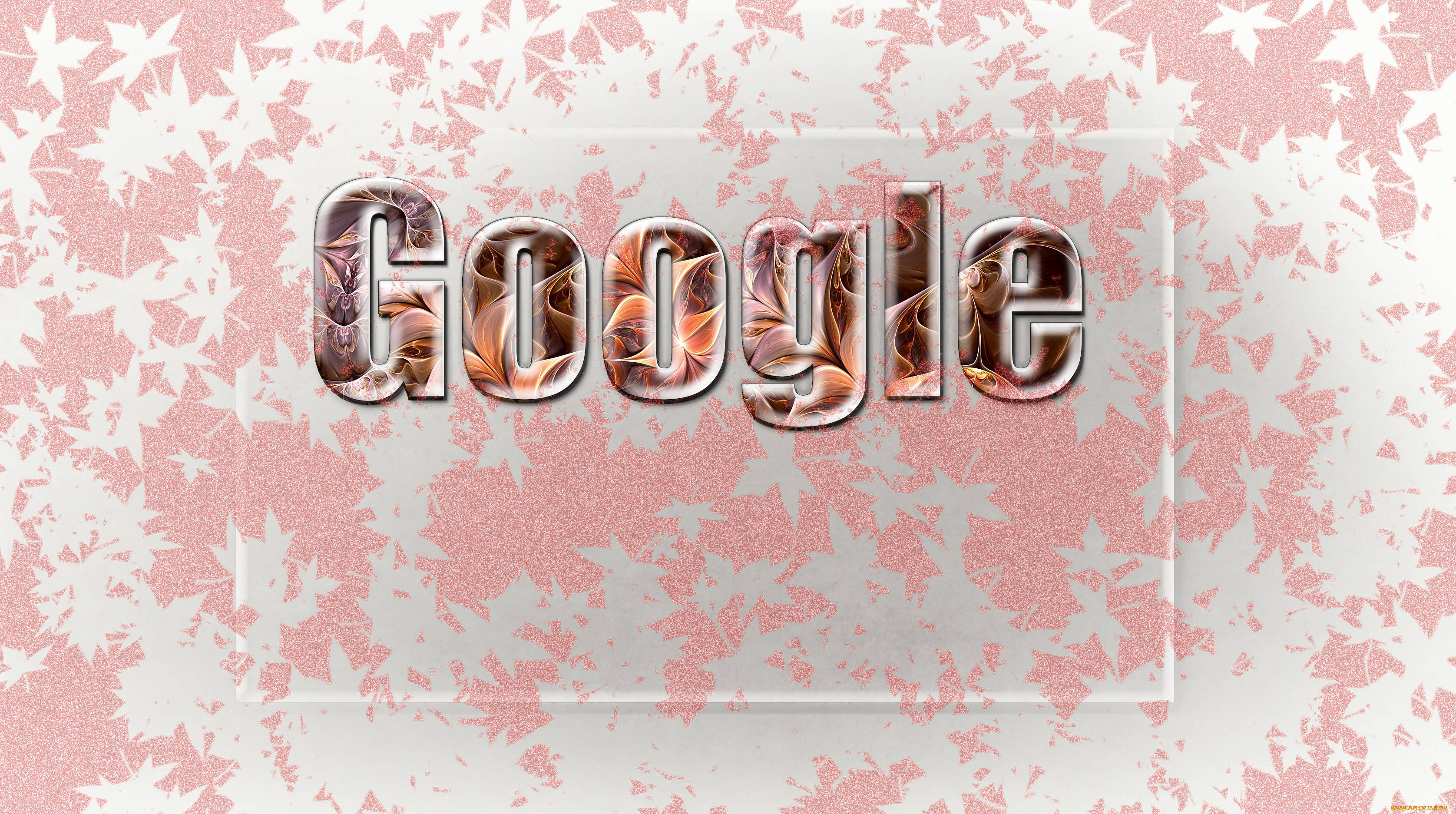 компьютеры, google, , google, chrome, pink, glass, leaf, colors, texture