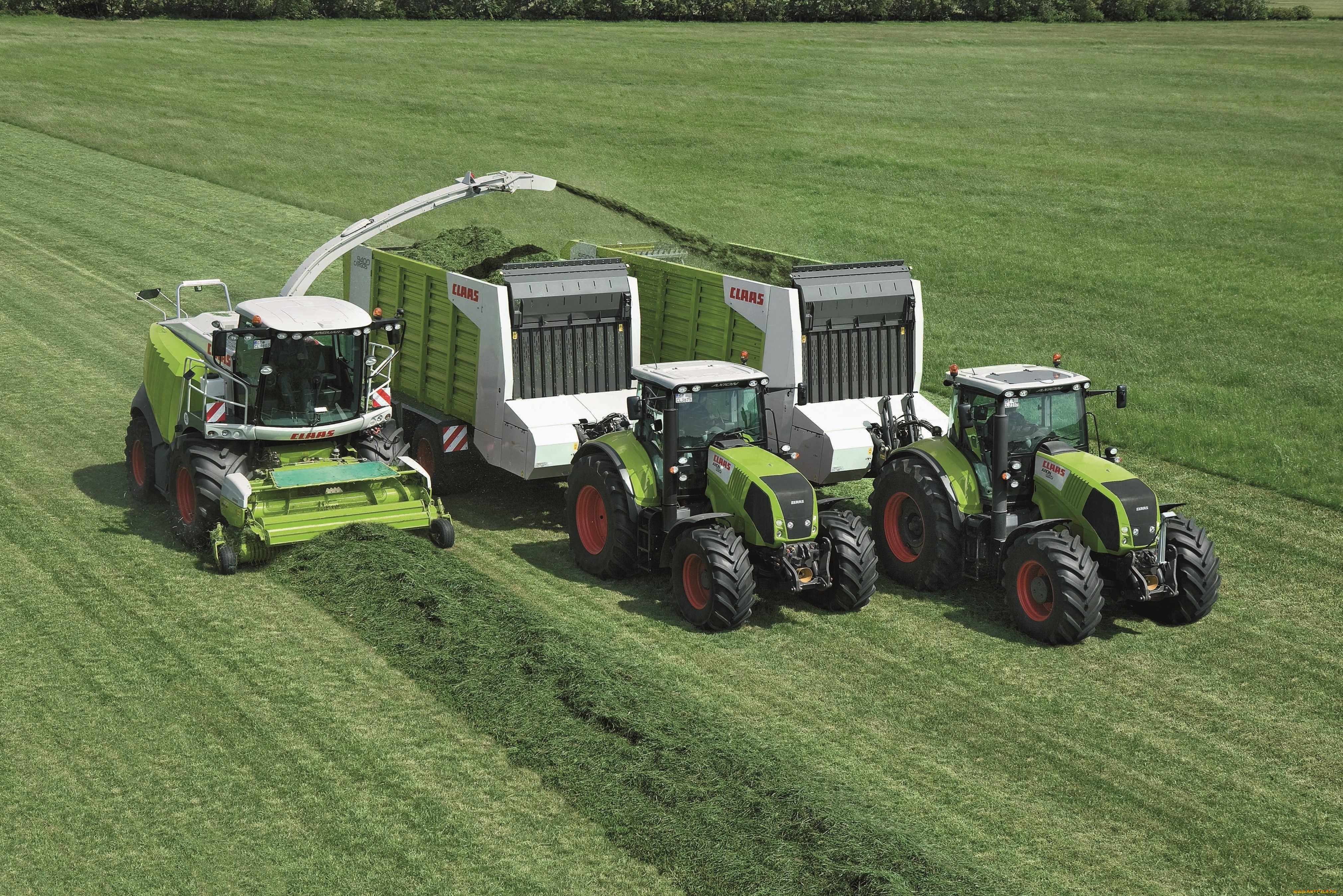 техника, комбайны, claas, axion