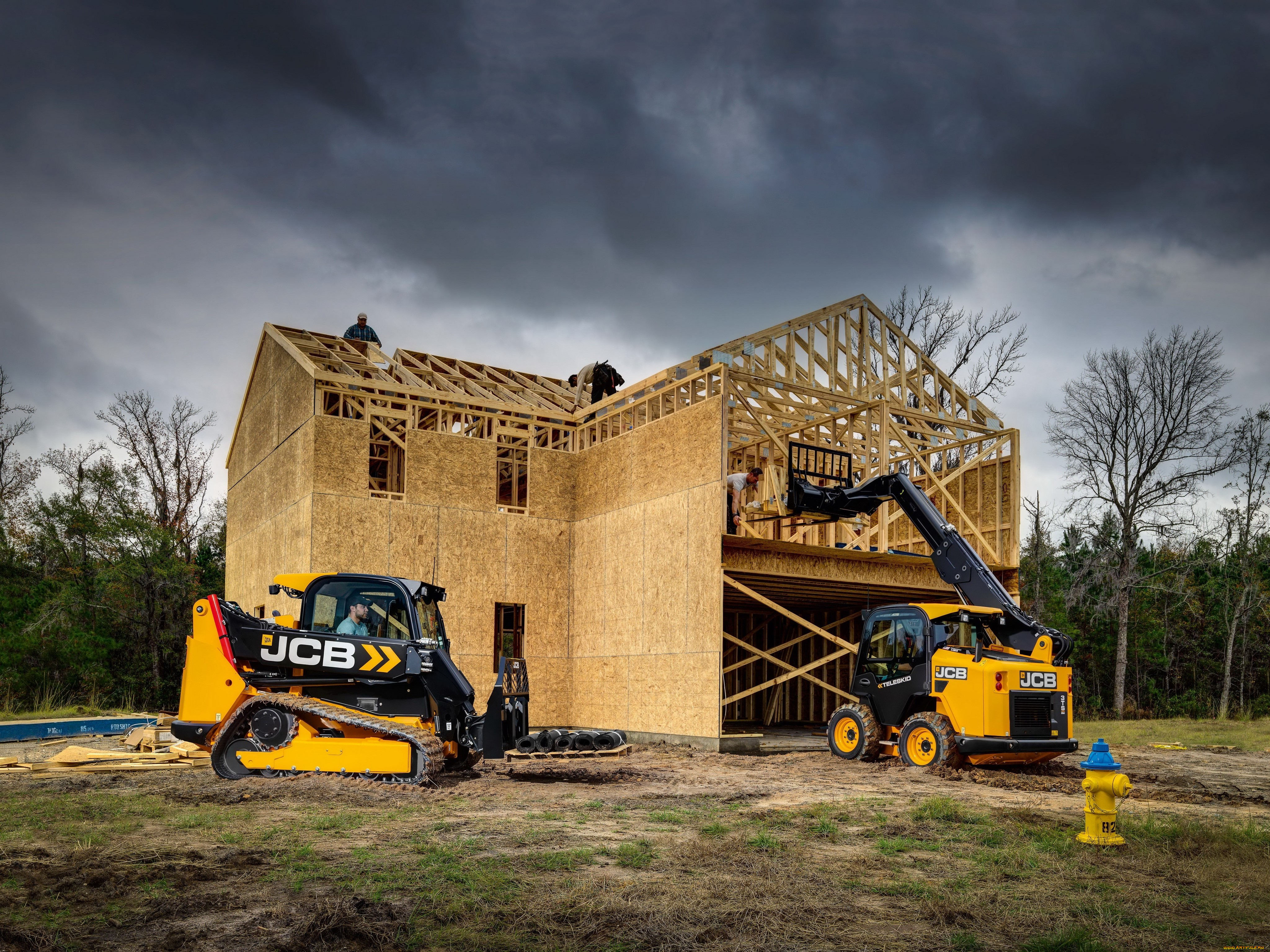 техника, автопогрузчики, jcb