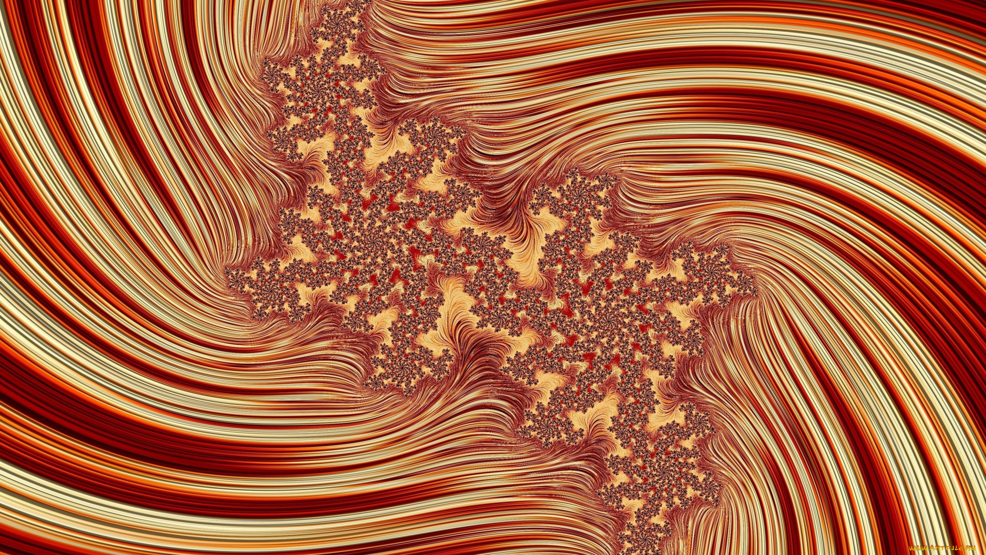 3д, графика, фракталы, , fractal, фон, цвет, узор