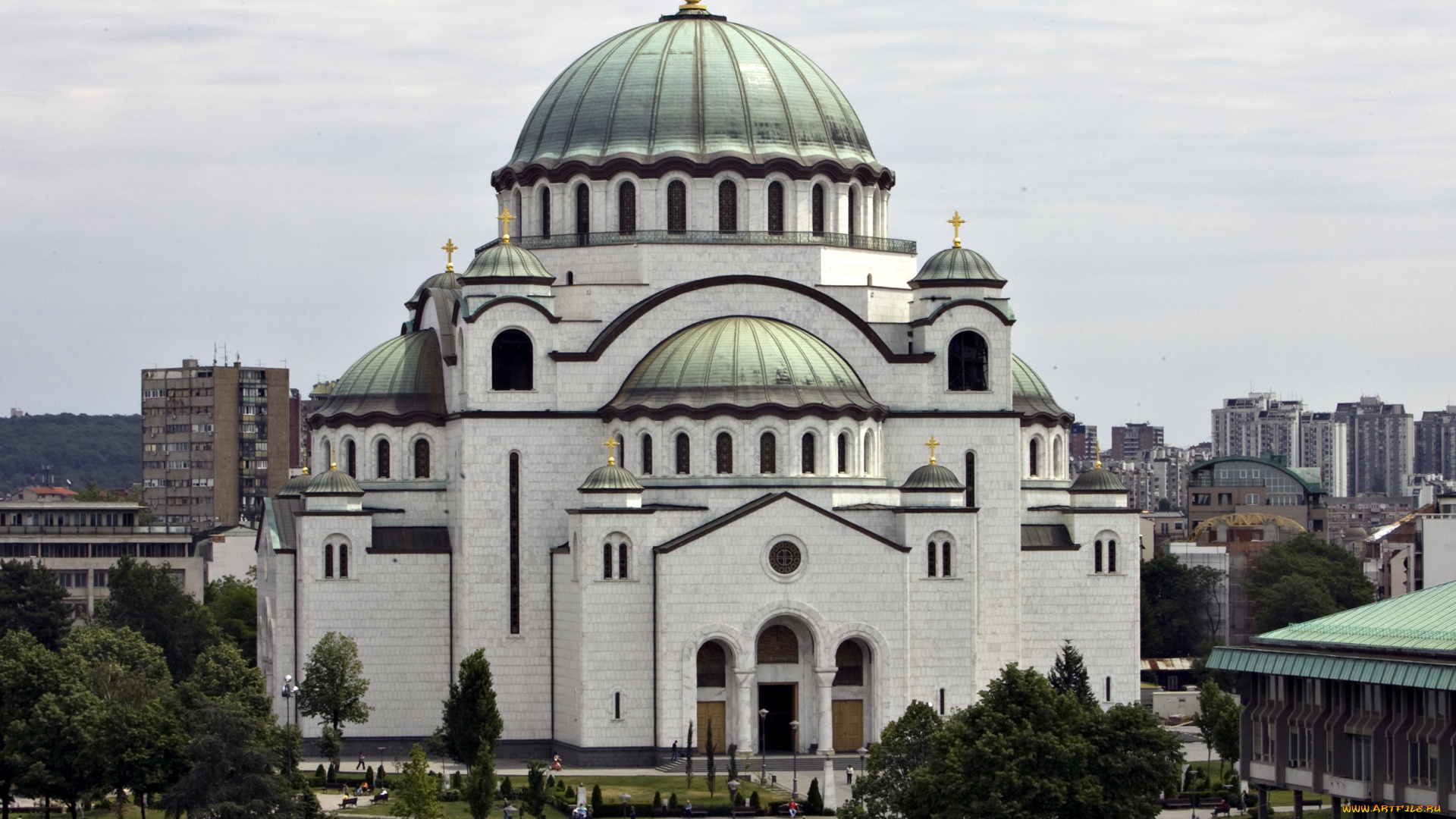 собор, святого, саввы, белград, города, белград, , сербия, православие, храм, белград, собор, святого, саввы