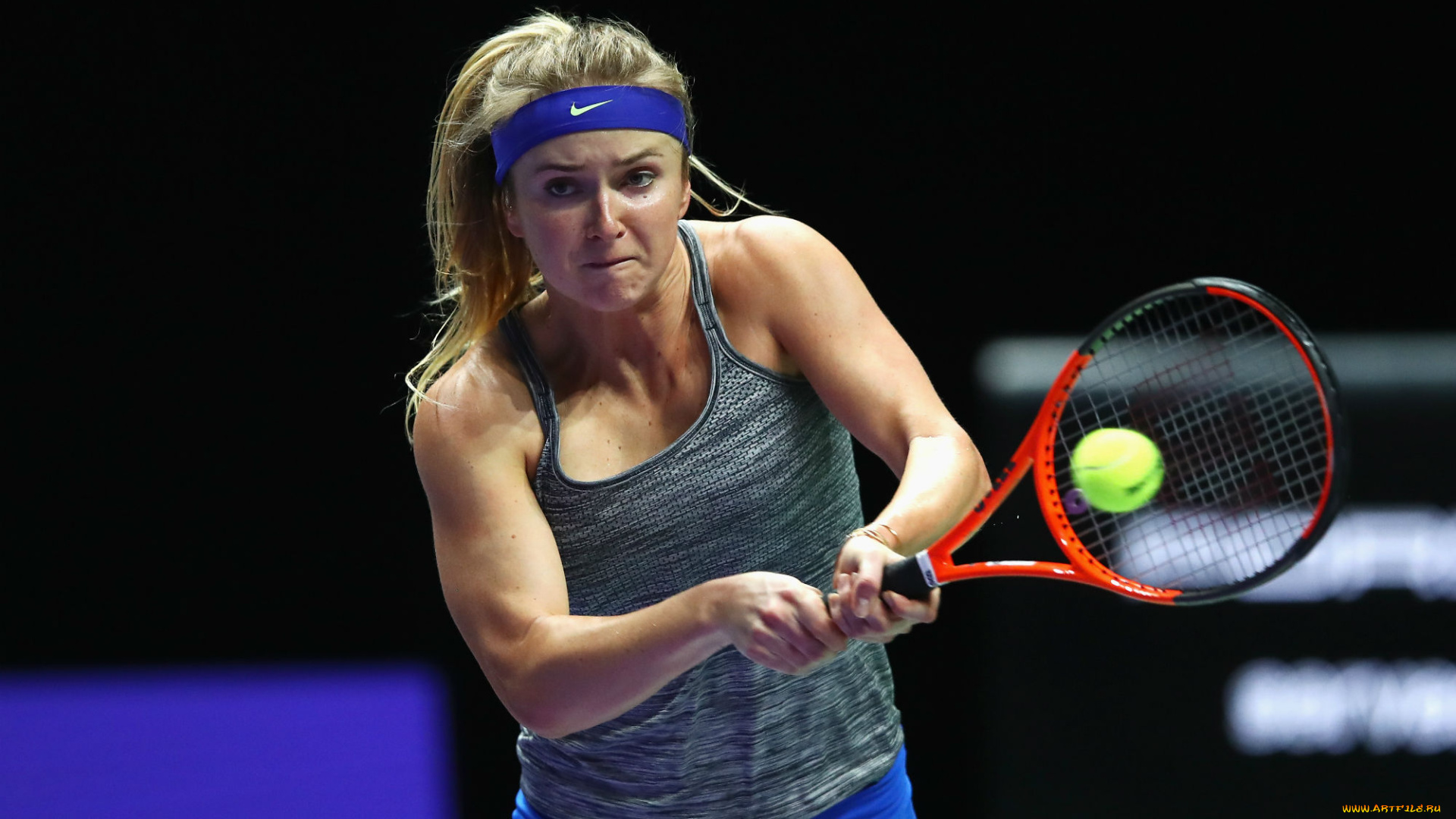 спорт, теннис, взгляд, девушка, elina, svitolina, фон