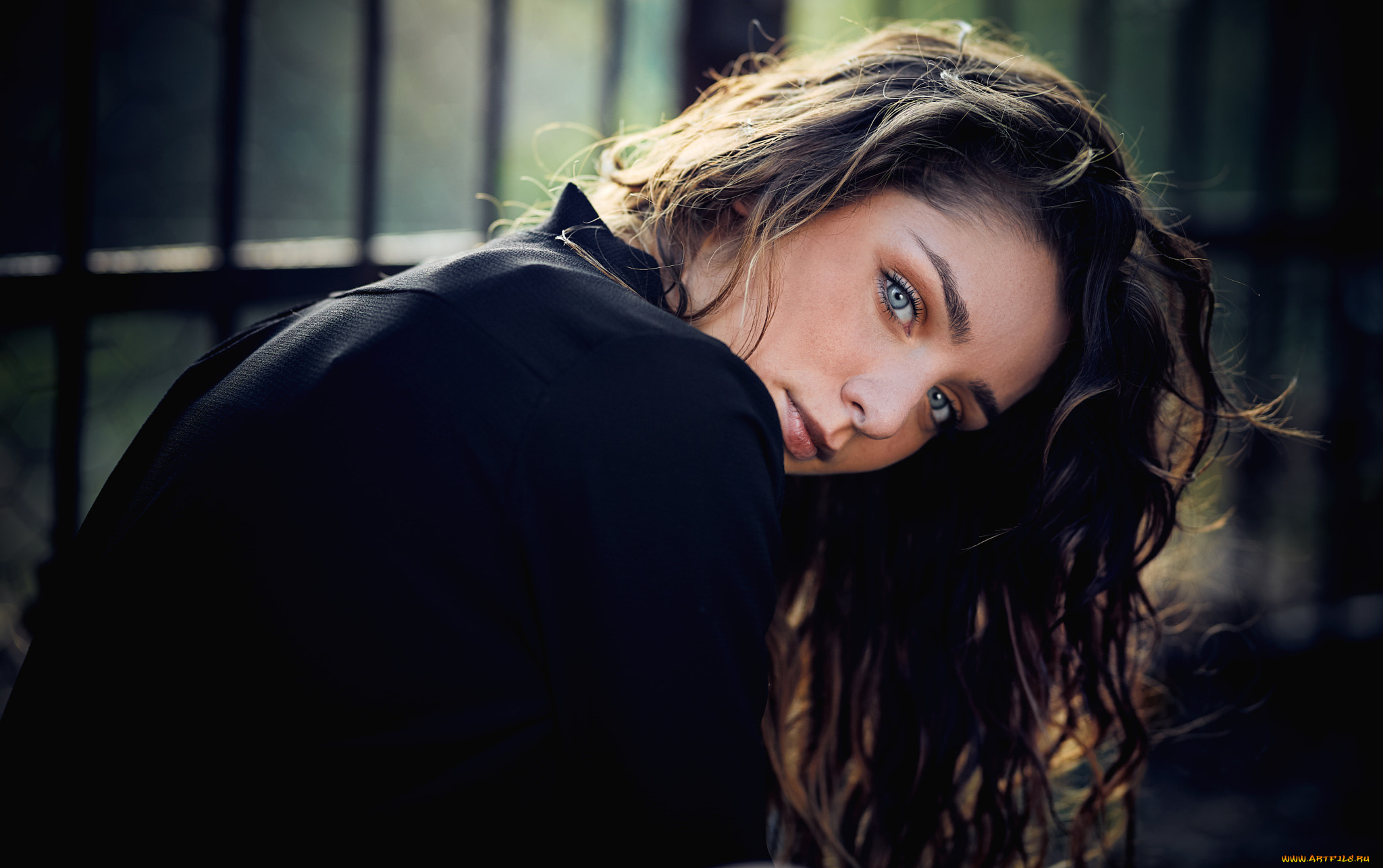 девушка, девушки, -unsort, , брюнетки, темноволосые, модель