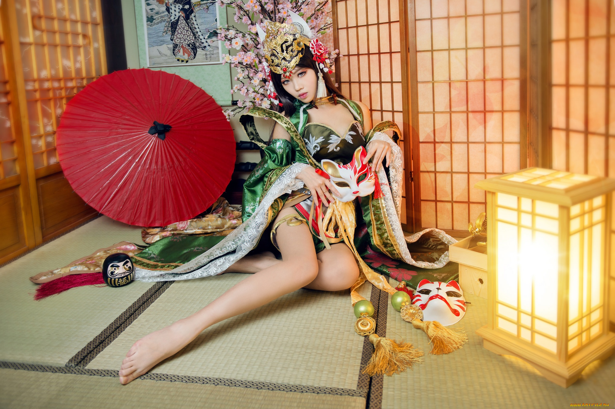 девушки, -unsort, , азиатки, wallhaven, женщины, в, помещении, модель, босиком