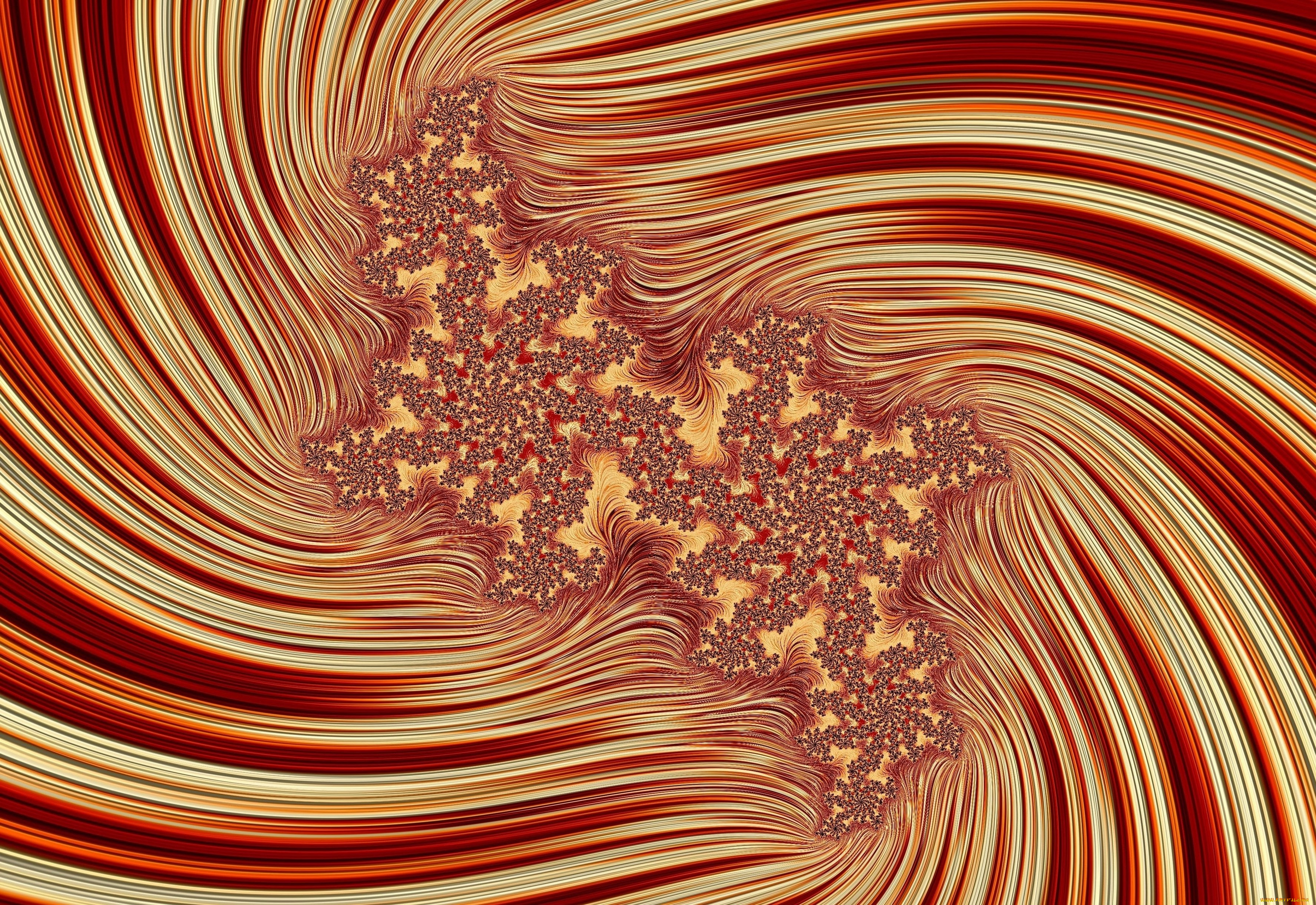 3д, графика, фракталы, , fractal, фон, цвет, узор