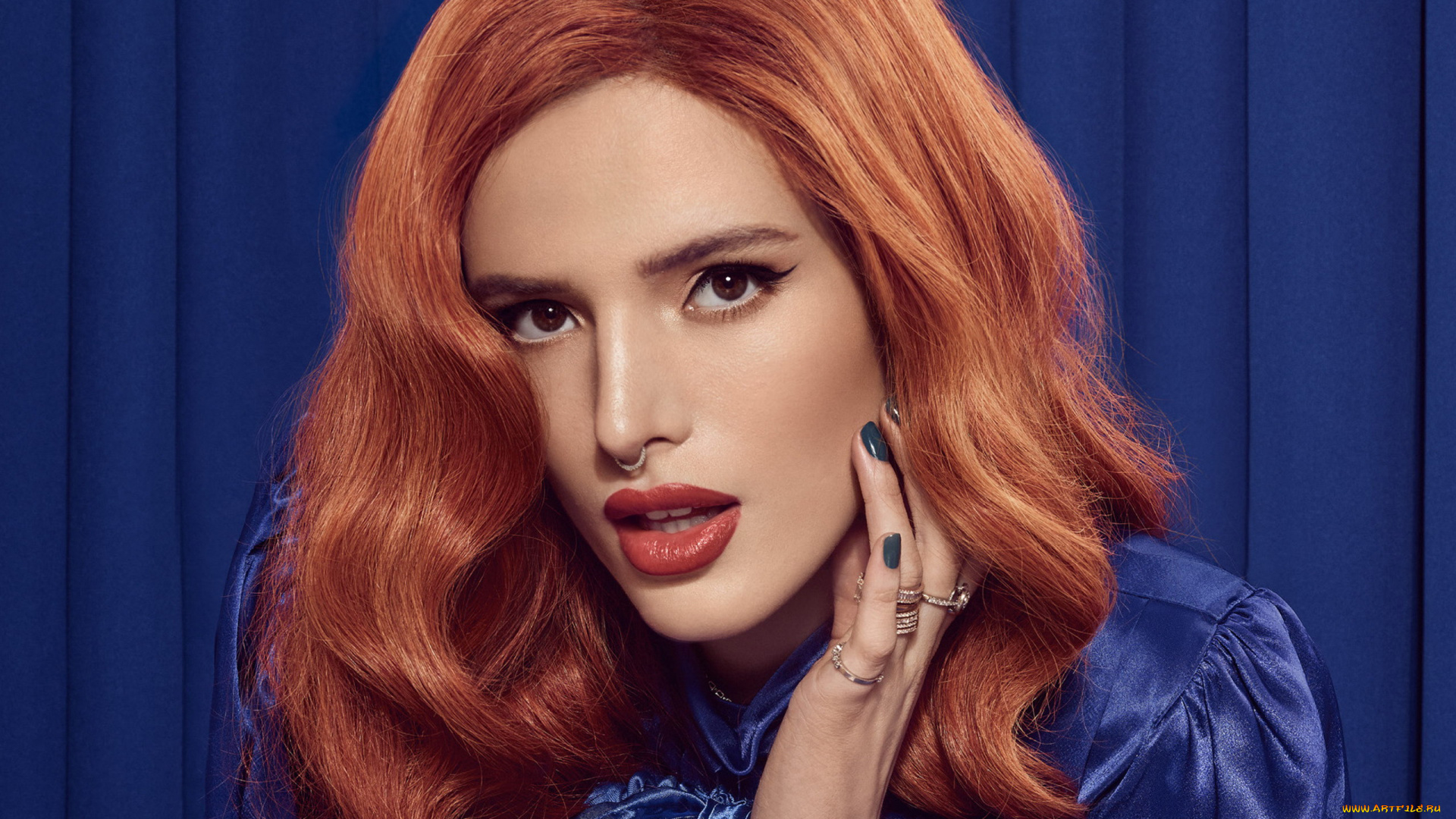 девушки, bella, thorne, пирсинг