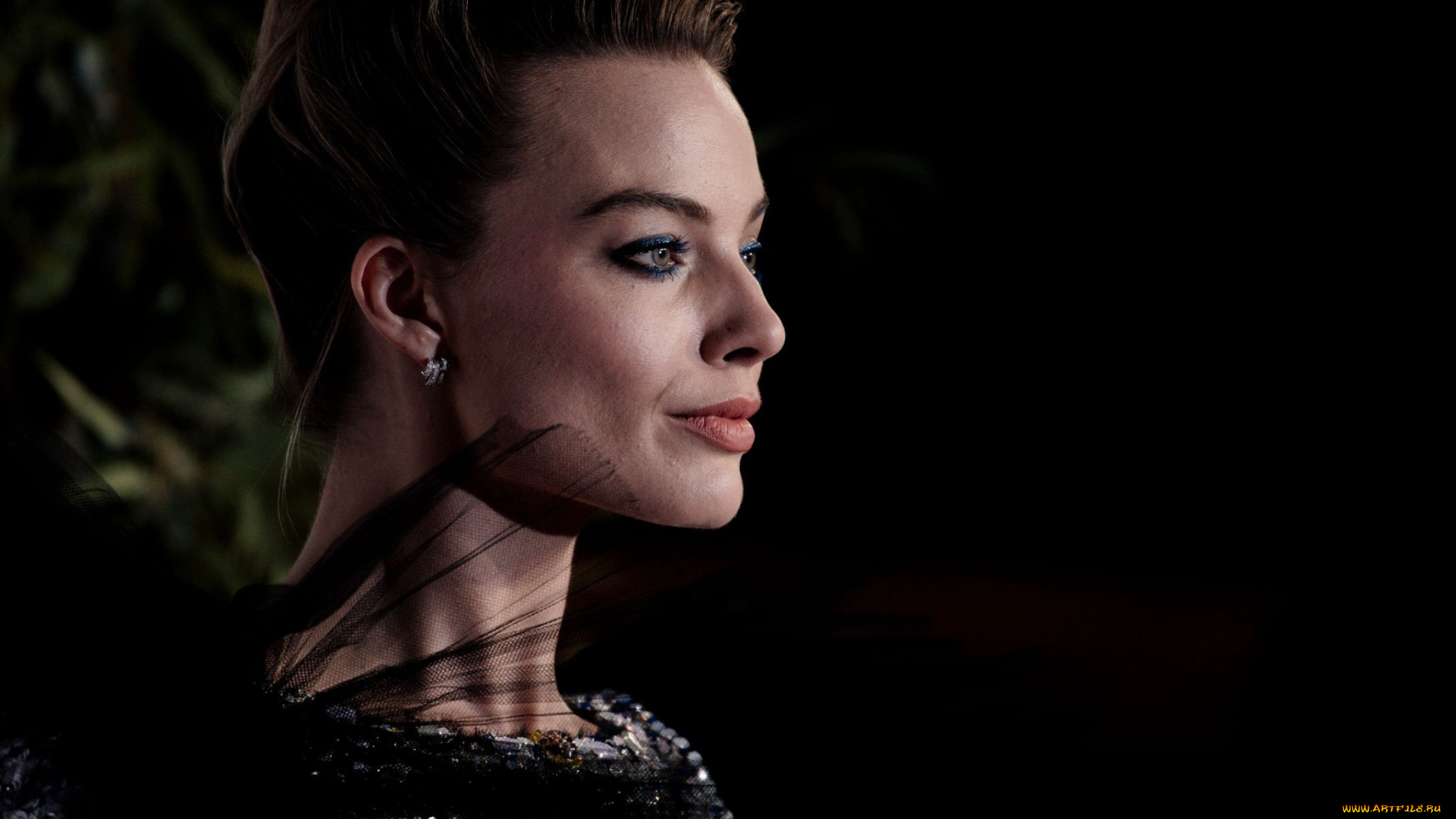 девушки, margot, robbie, профиль