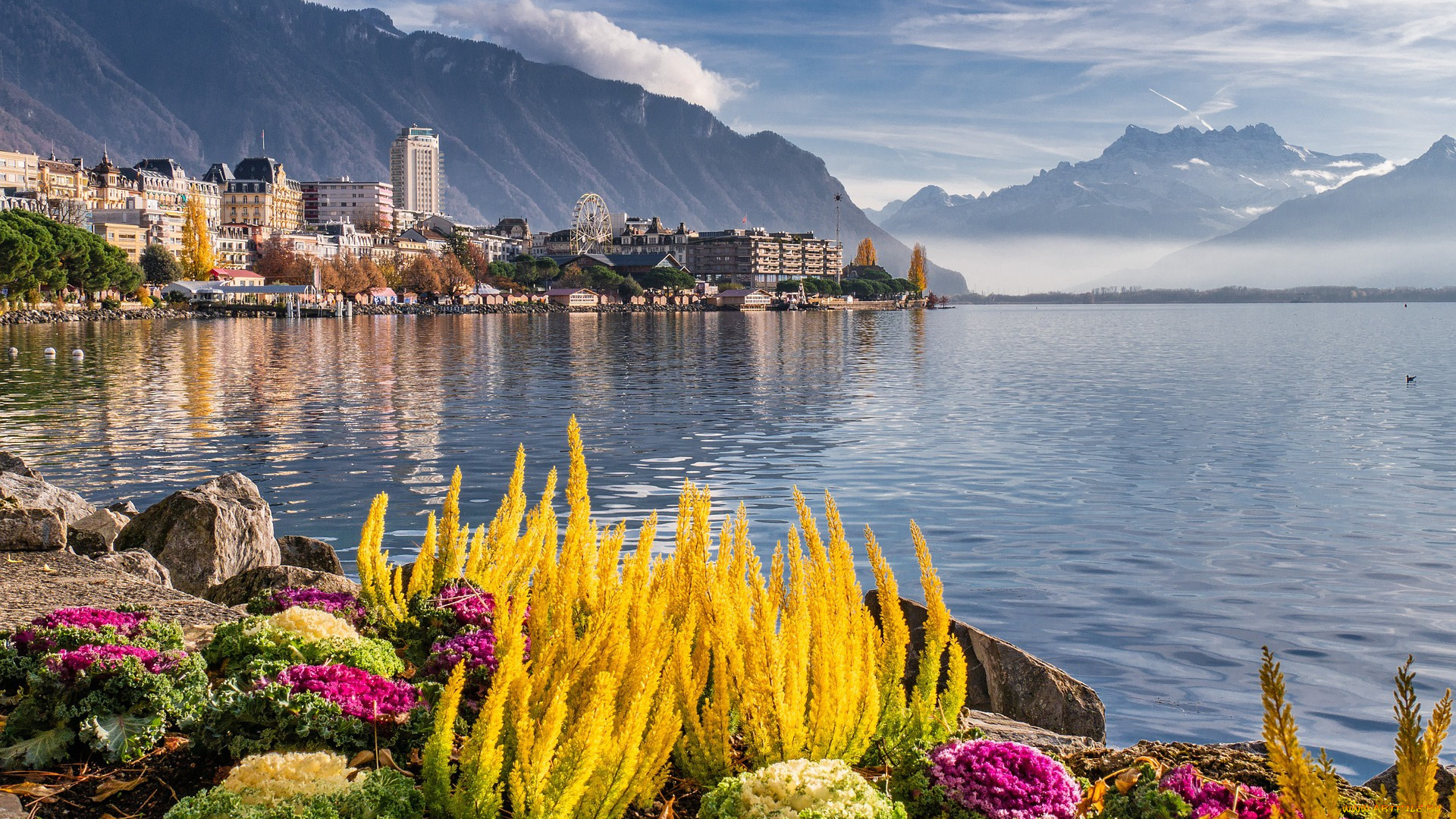 montreux, switzerland, города, -, улицы, , площади, , набережные