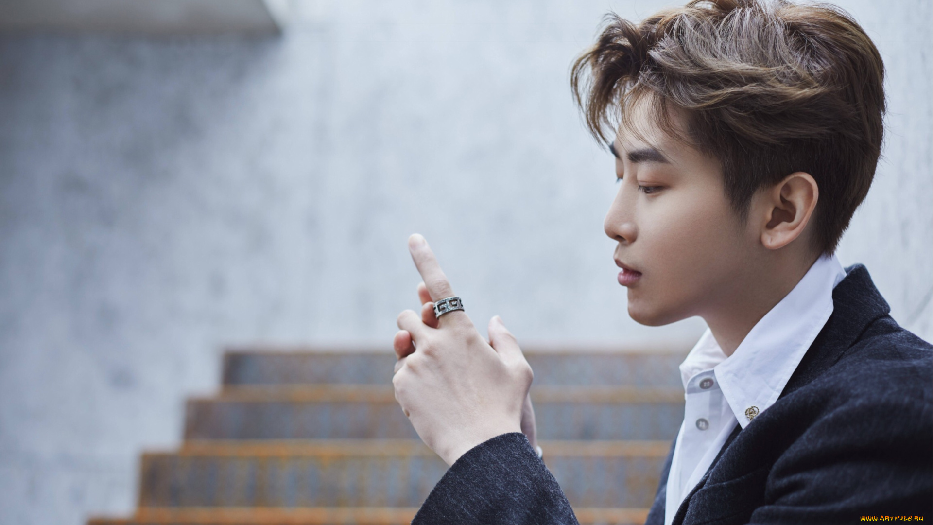 мужчины, -, unsort, парень, азия