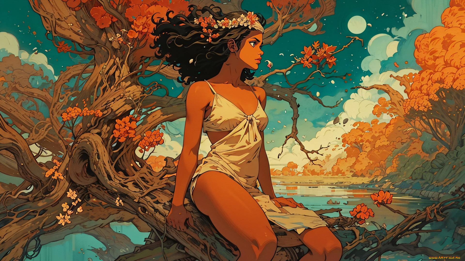 фэнтези, девушки, нейросети, графика, нейроарт, ai, art, нейронные, сети, рисунки, нейро, искусство