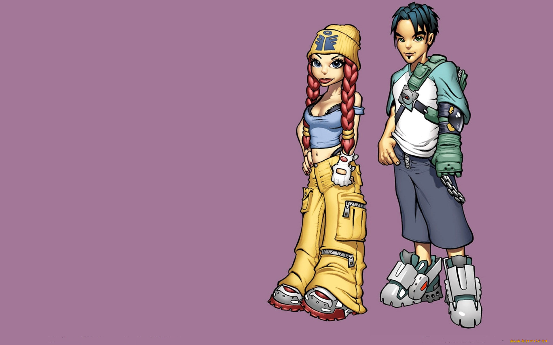 видео, игры, airblade, девушка, парень