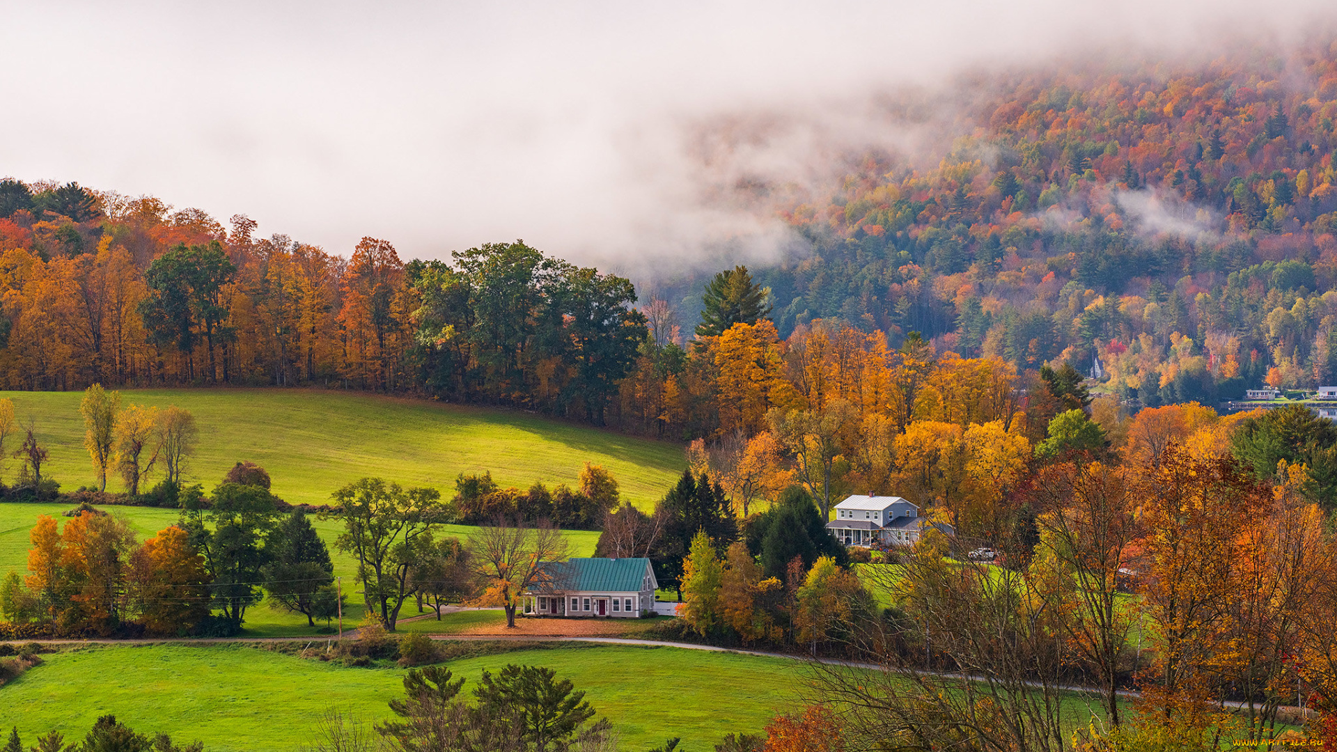 города, -, пейзажи, пейзаж