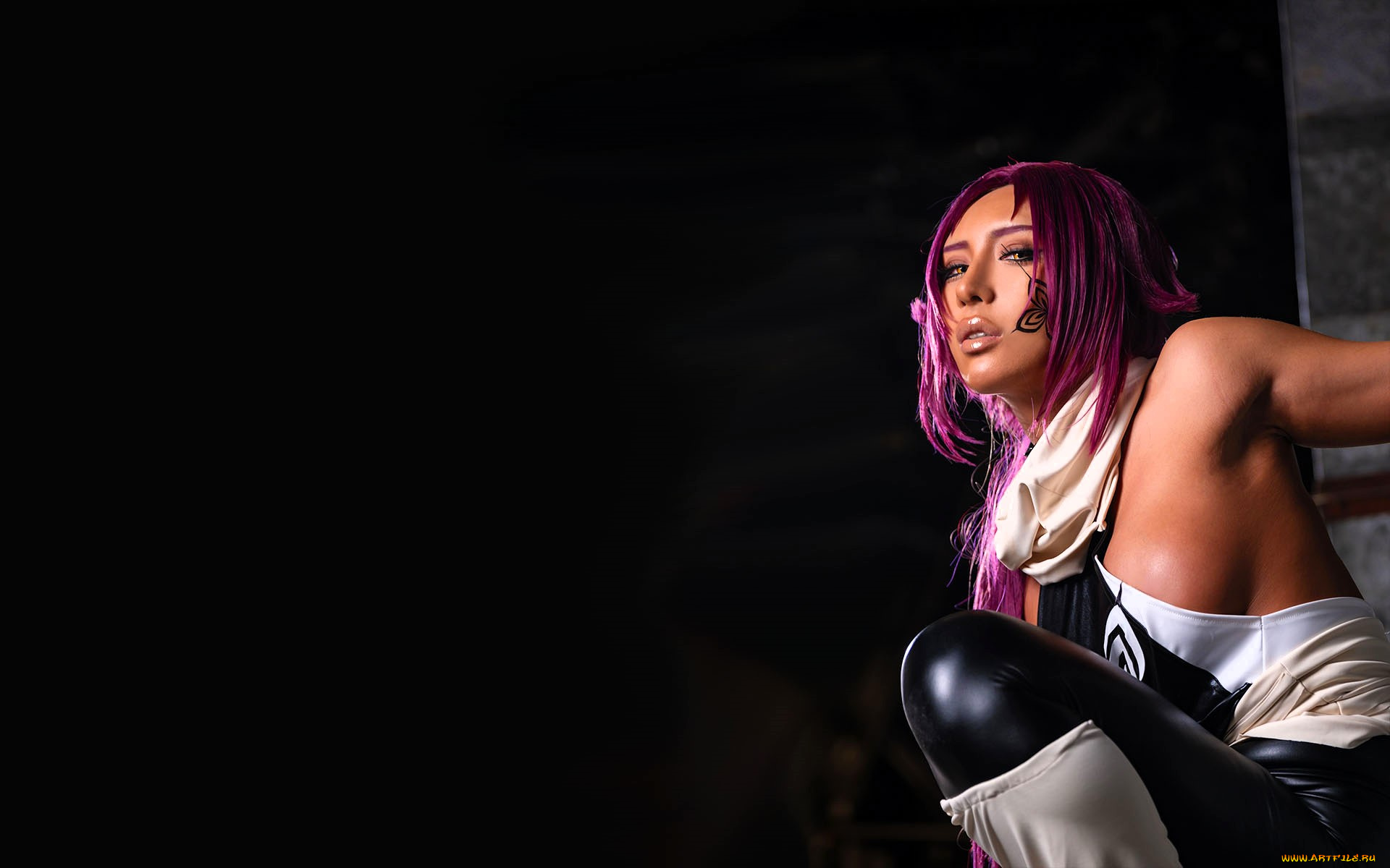 девушки, nonsummerjack, образ, косплей, наряд, костюм, латекс