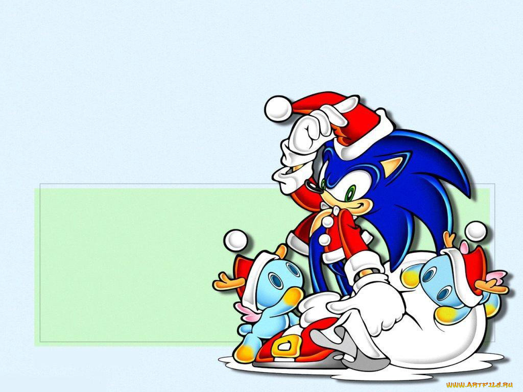 christmas, sonic, мультфильмы