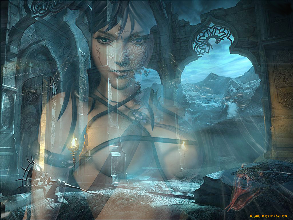 видео, игры, prince, of, persia, warrior, within