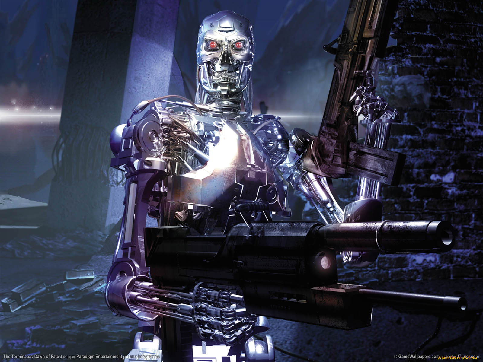 видео, игры, the, terminator, dawn, of, fate