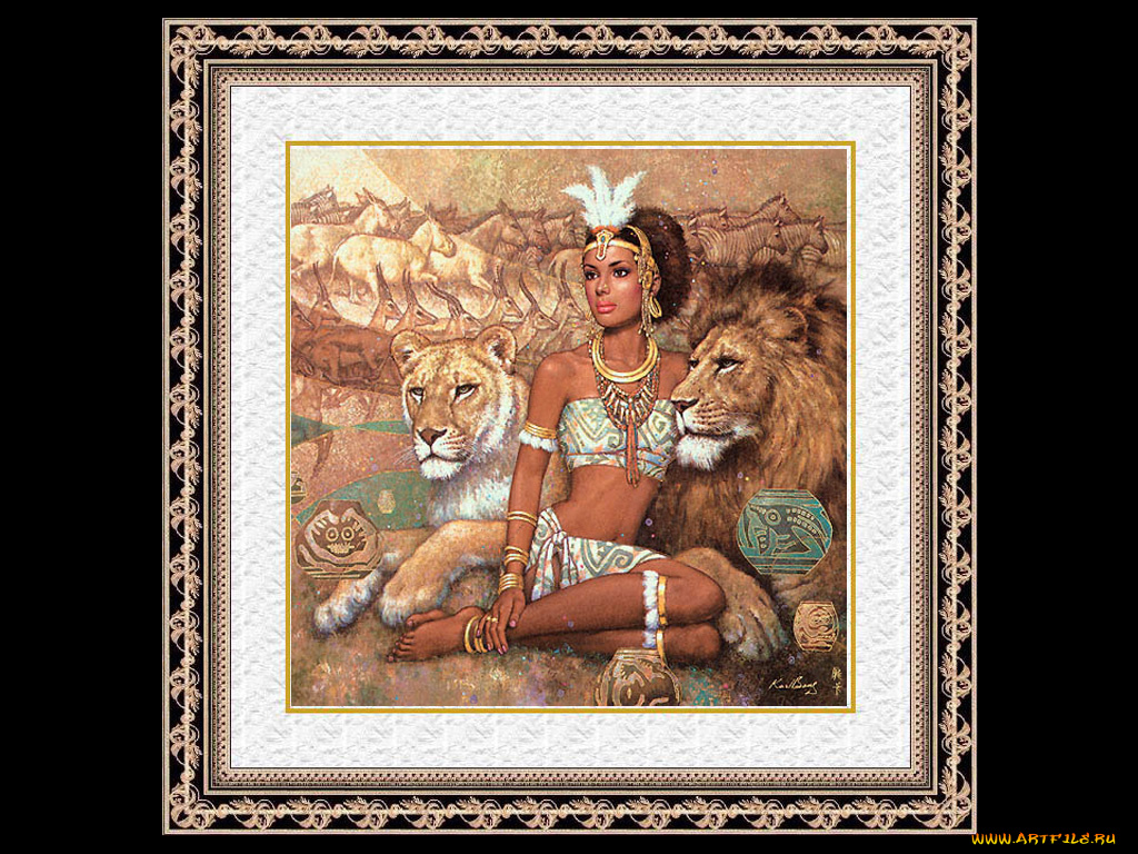 рисованные, люди