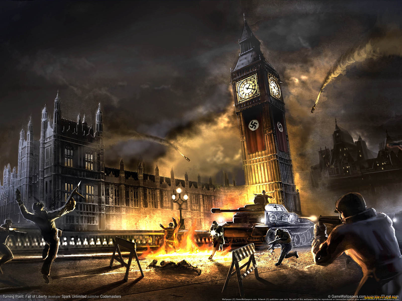 видео, игры, turning, point, fall, of, liberty