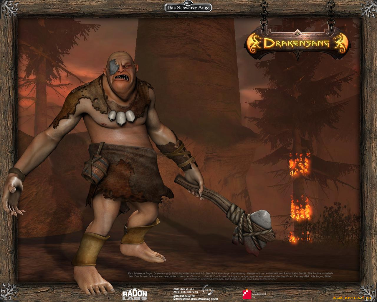 drakensang, the, dark, eye, видео, игры