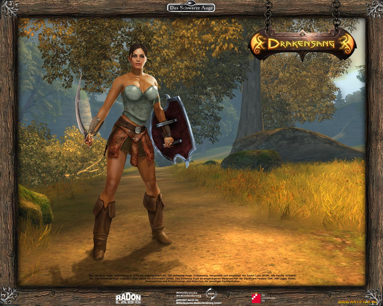 drakensang, the, dark, eye, видео, игры